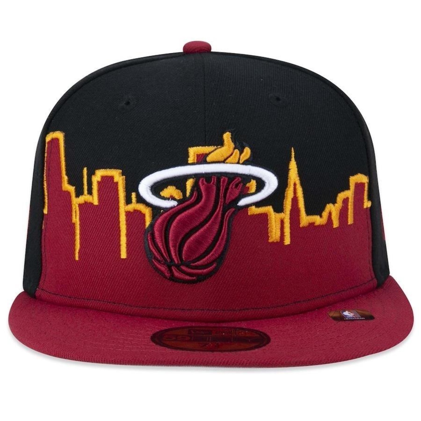 Boné Aba Reta New Era 59Fifty Miami Heat Tip-Off - Fechado - Adulto - Foto 2