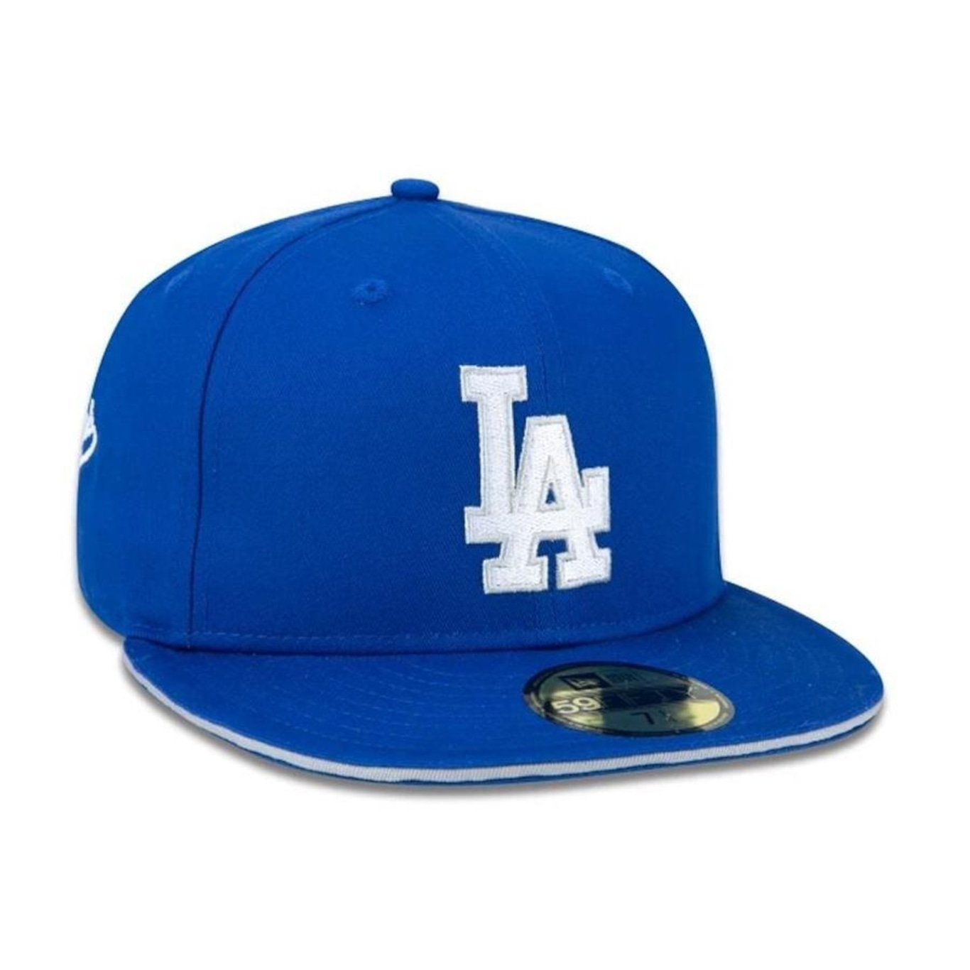 Boné New Era 5950 Los Angeles Dodgers Aba Reta Azul - Foto 4