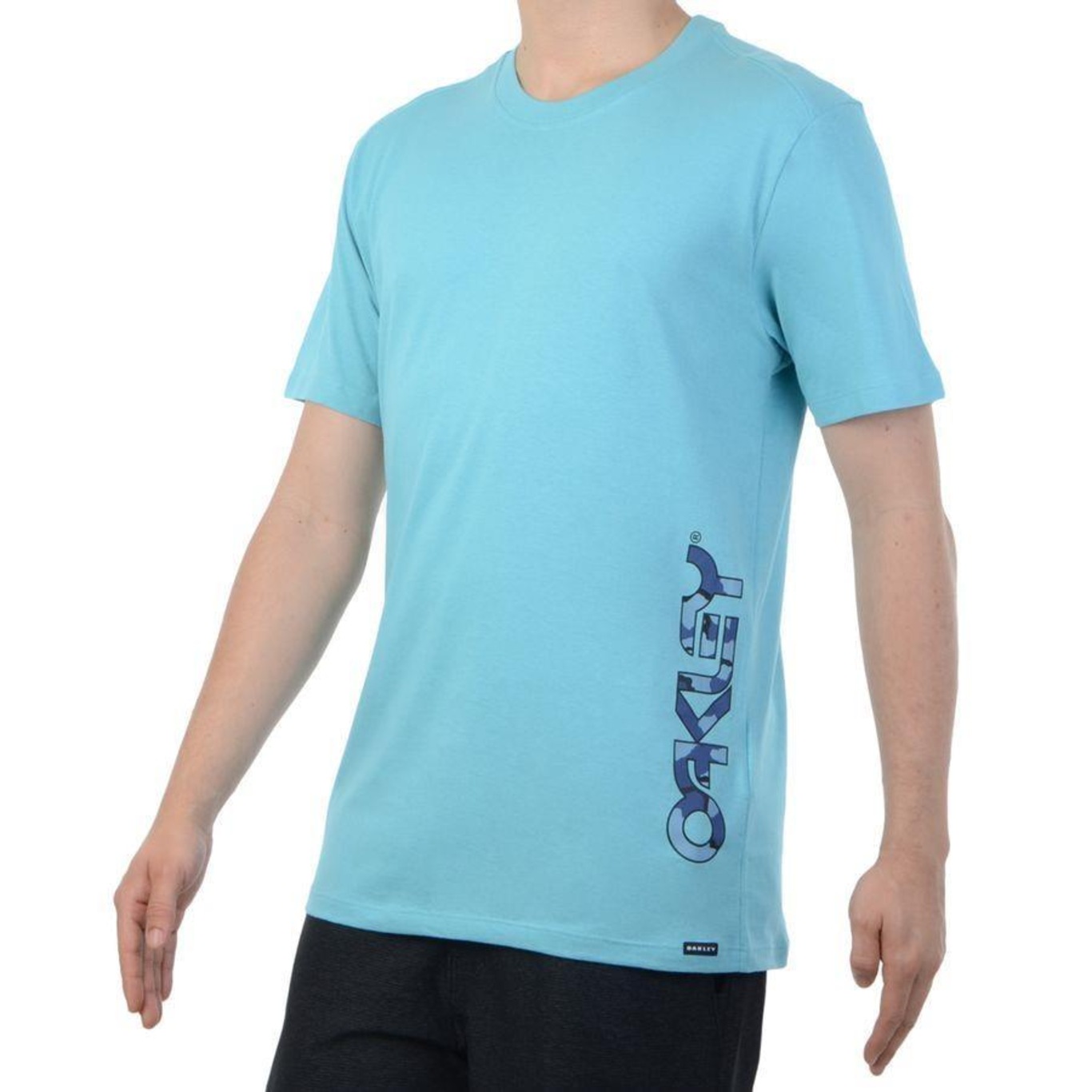 Camiseta Oakley Camuflada Highline Camo Tee Masculina em Promoção