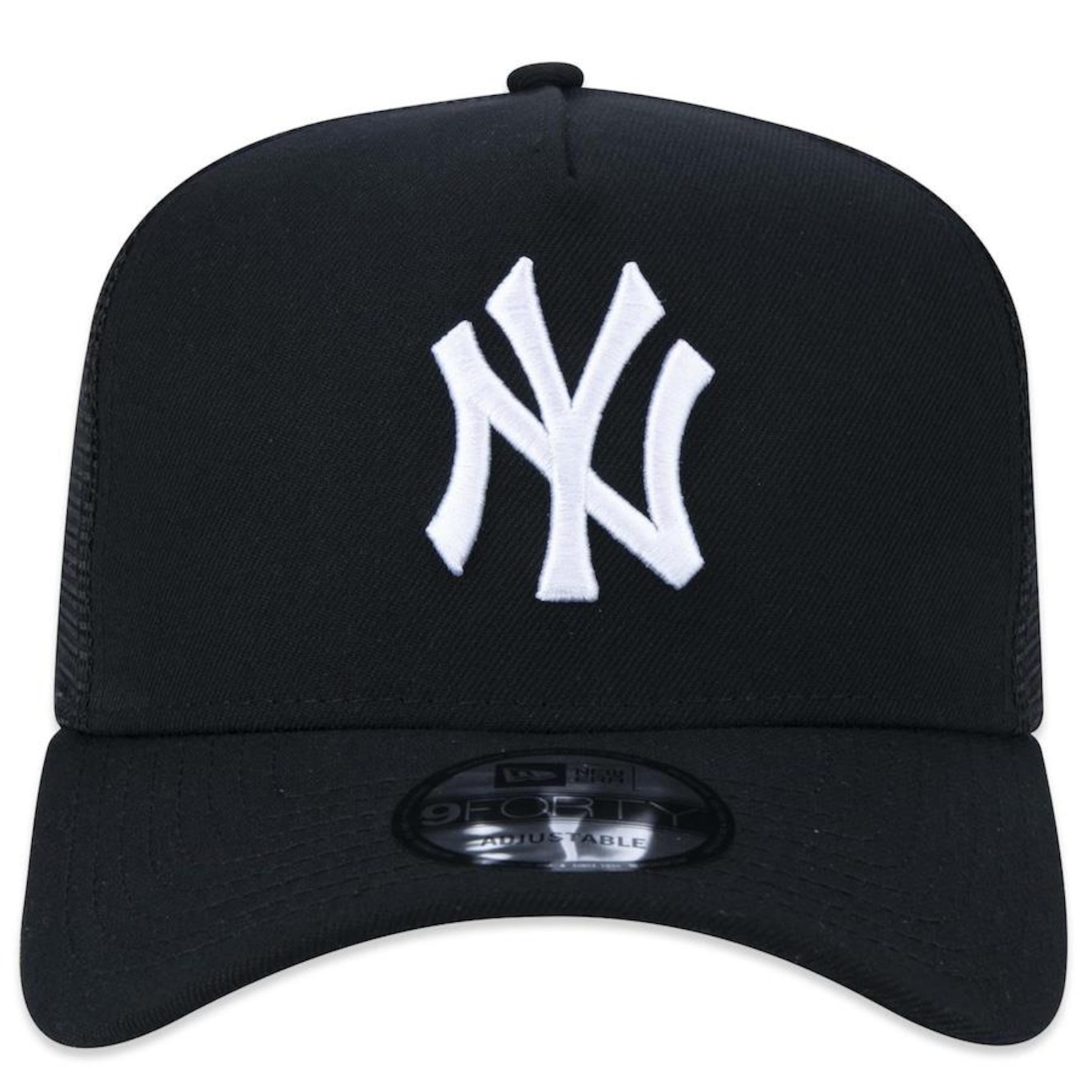 Boné Aba Curva New Era 9Forty A-Frame MLB New York Yankees - Snapback - Trucker - Adulto - Foto 2