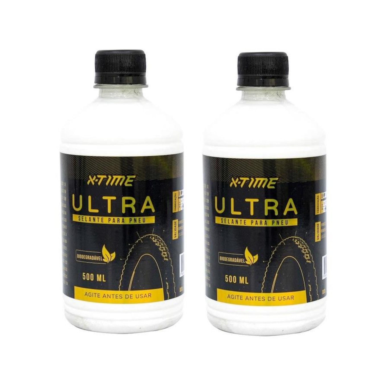 Kit de Selantes para Pneu X-Time Bike Tubeless Ultra Com 2 unidades - 500 ml - Foto 1