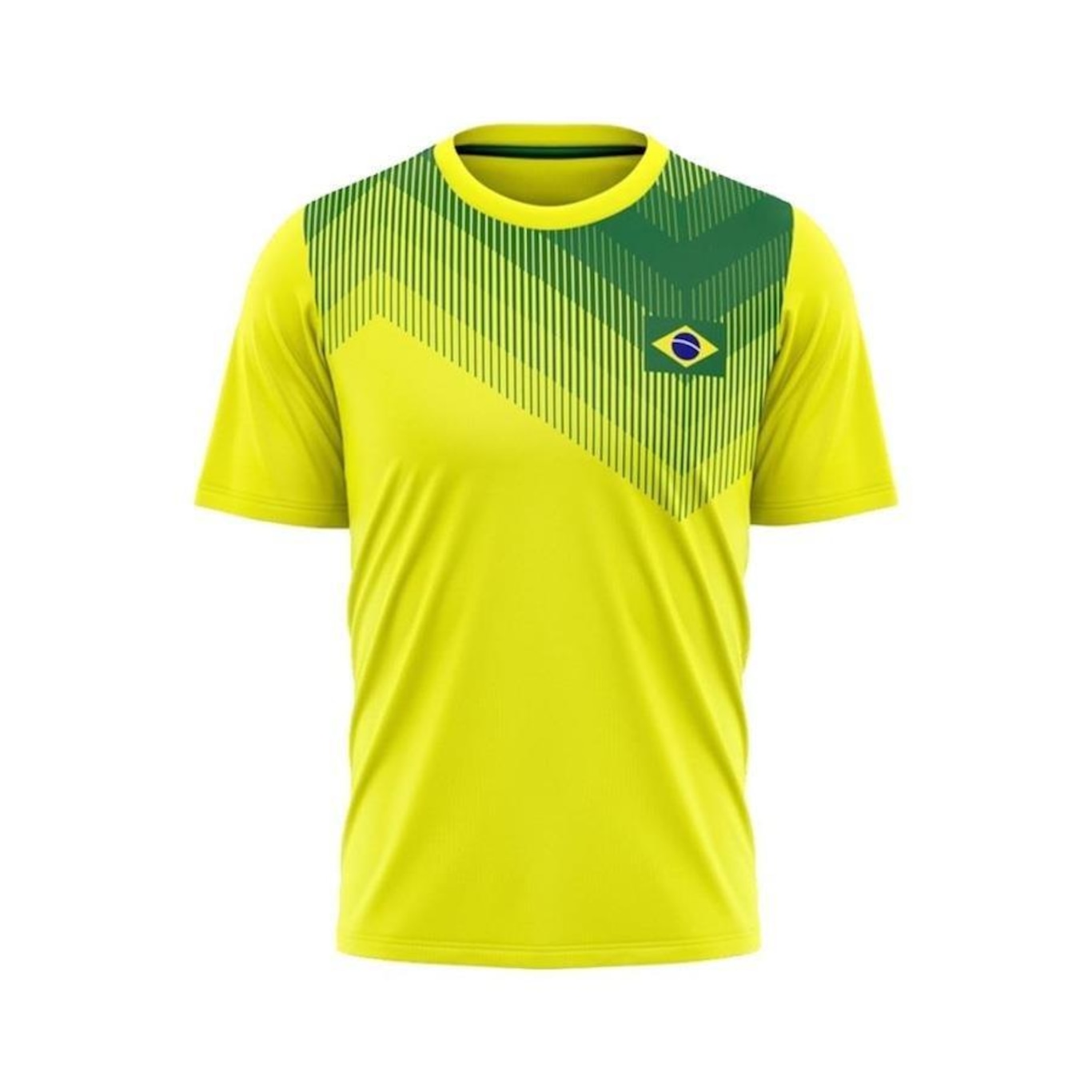 Camisa de Brasil Braziline Regia - Masculina - Foto 1