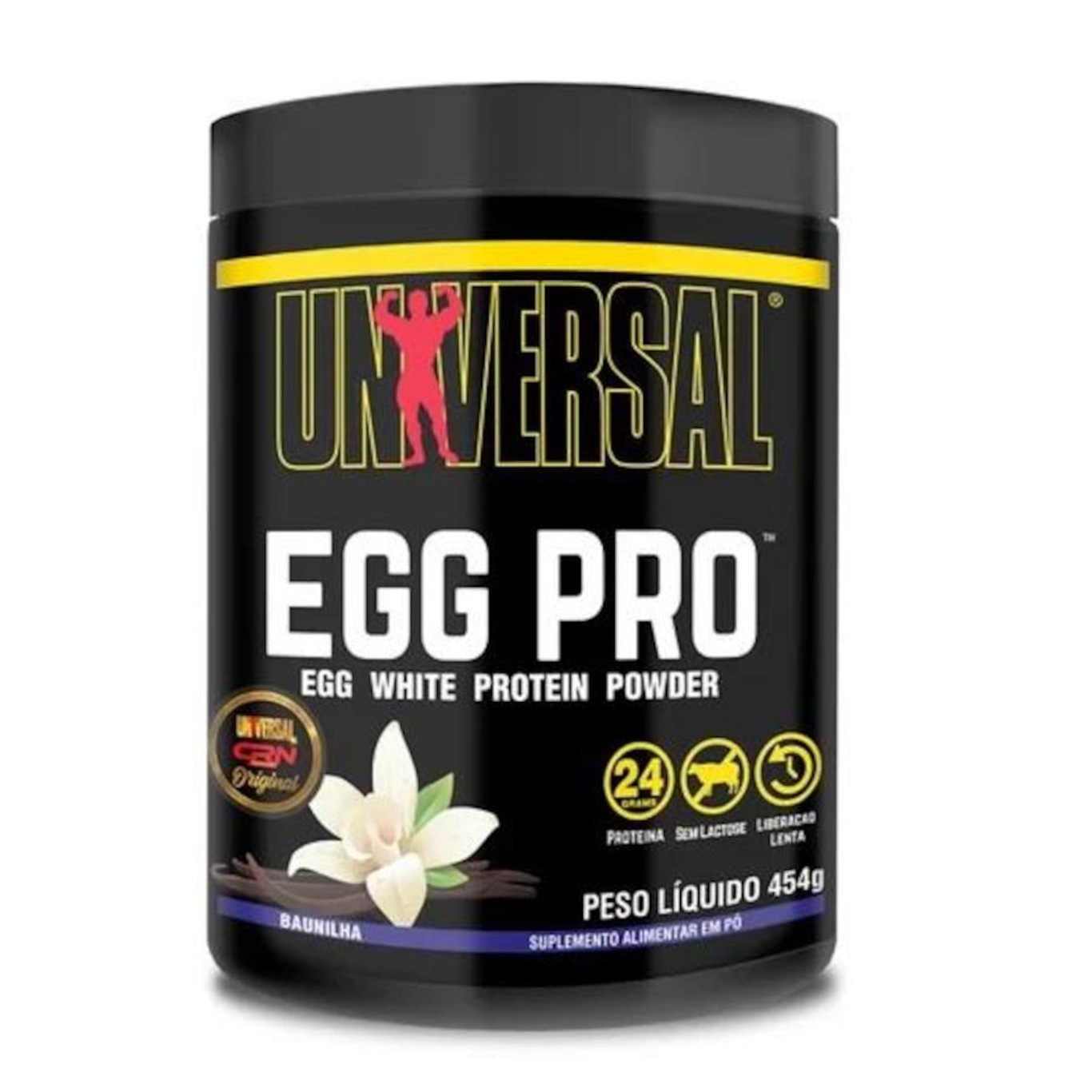Albumina Isolada Egg Pro Universal Nutrition - Baunilha - 454g - Foto 1