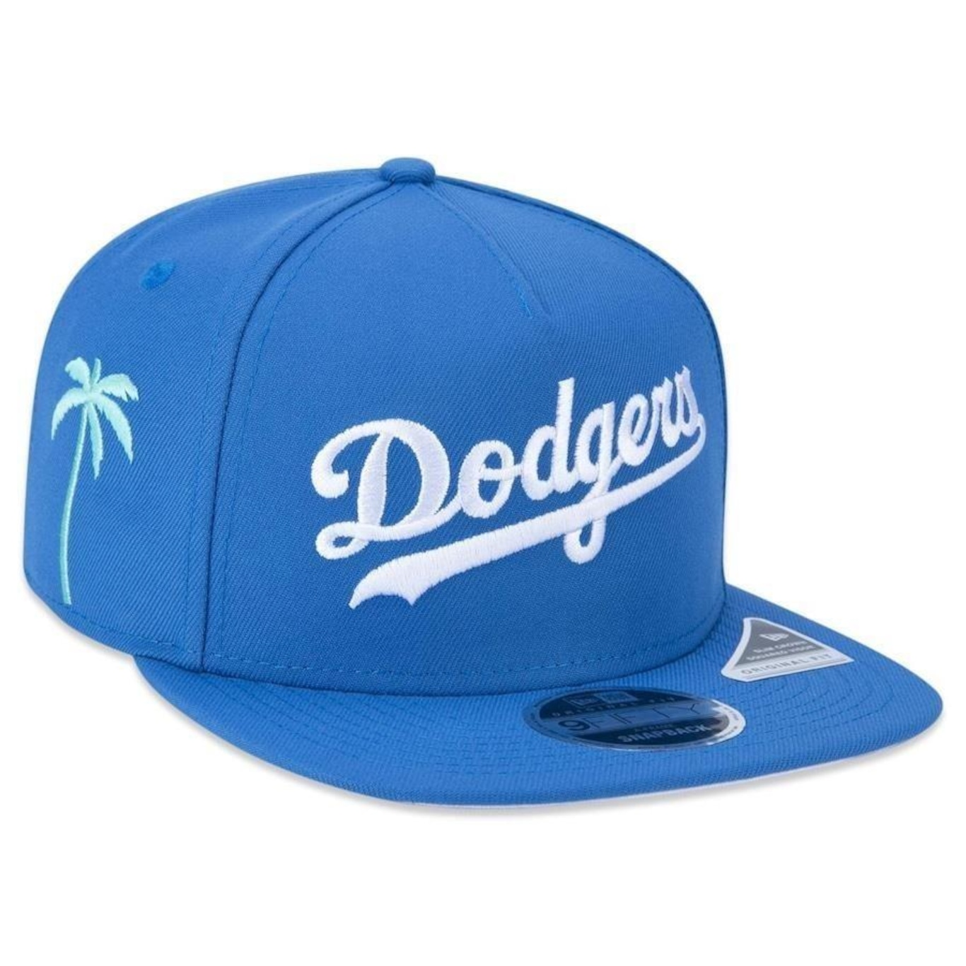 Boné Aba Reta New Era 9FIFTY Fit A-Frame MLB Los Angeles Dodgers Vacation - Snapback - Adulto - Foto 3