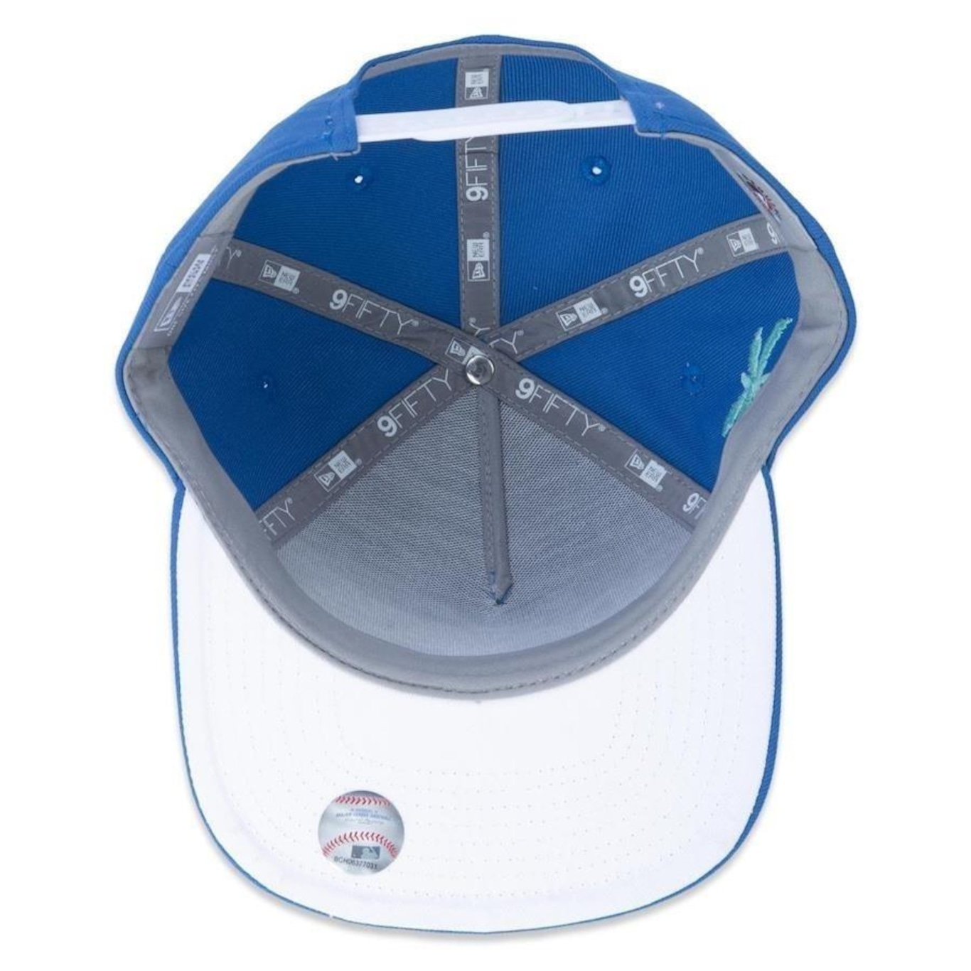 Boné Aba Reta New Era 9FIFTY Fit A-Frame MLB Los Angeles Dodgers Vacation - Snapback - Adulto - Foto 5