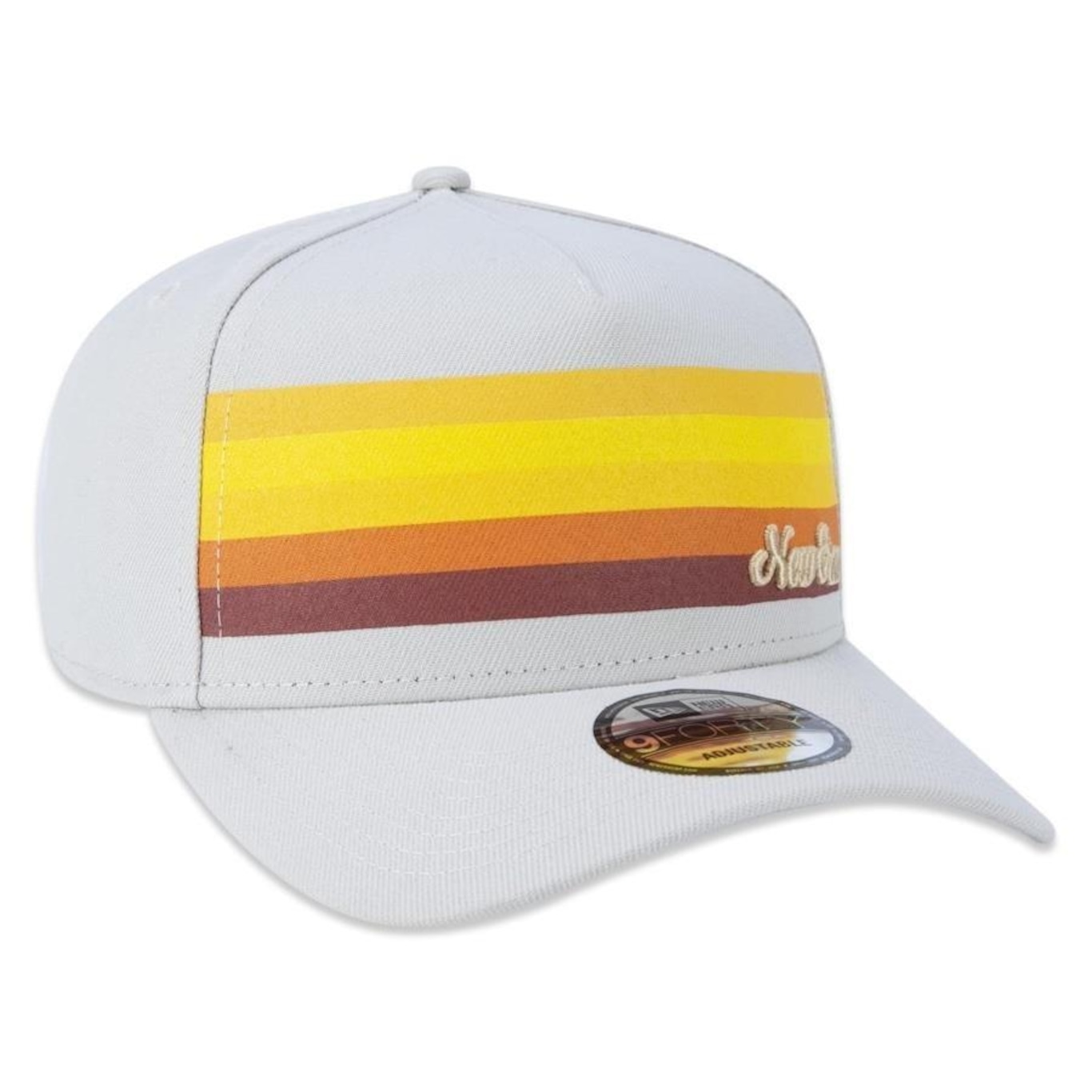 Boné New Era 9Forty A-Frame Vacation Off White - Snapback - Adulto - Foto 3