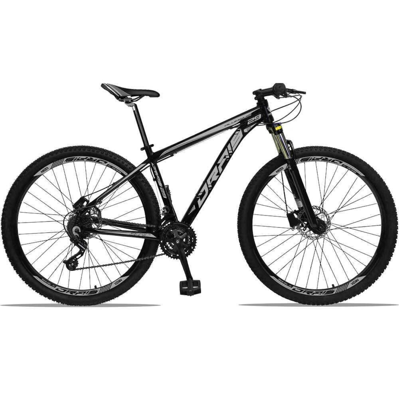 Bicicleta Drais 29 - Freio Hidráulico MTB Aluminio - Câmbios Shimano - 24V - Suspensão com Trava - Foto 1