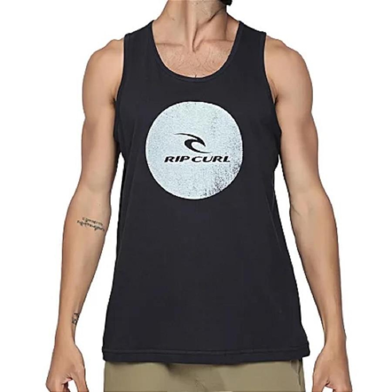 Camiseta Regata Rip Curl Round Con Corp Rg - Masculina - Foto 1