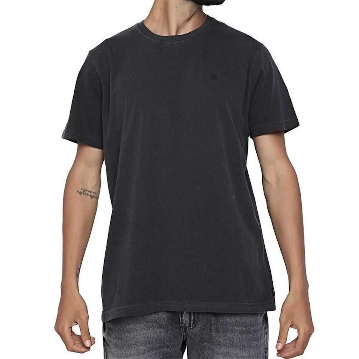 Camiseta Rip Curl Plain Wash - Masculina - Foto 1