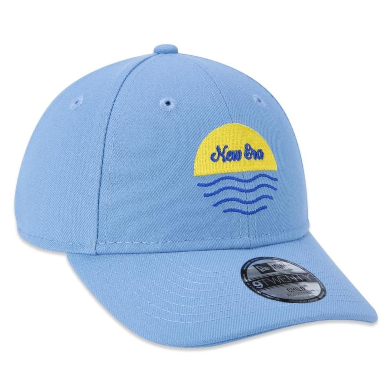 Boné Aba Curva New Era 9Twenty Vacation Youth Sky - Strapback - Adulto - Foto 3