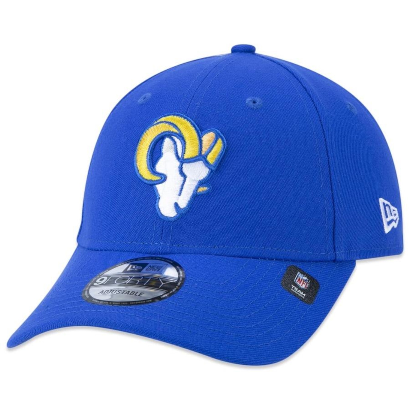 Boné Aba Curva New Era 9Forty Nfl Los Angeles Rams - Snapback - Adulto - Foto 1