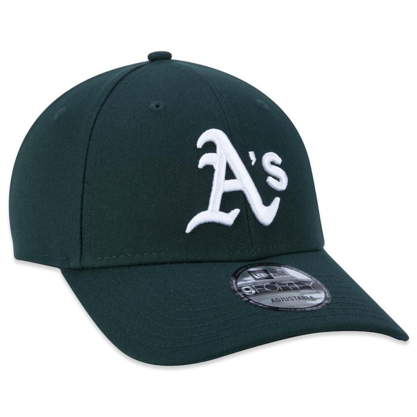 Boné Aba Curva New Era 9Forty Mlb Oakland Athletics - Snapback - Adulto - Foto 3