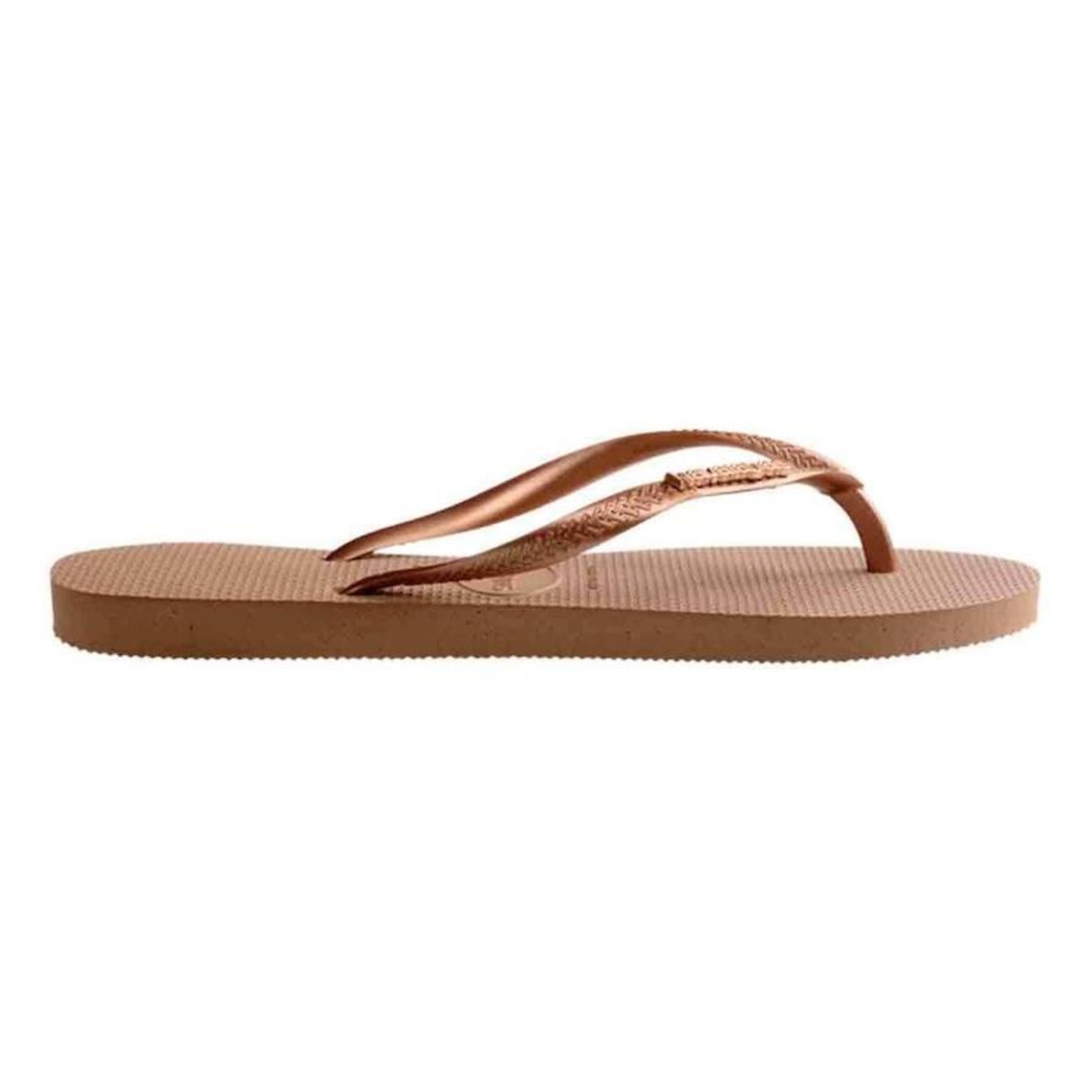 Chinelo Havaianas Slim Logo Metallic - Adulto - Foto 5