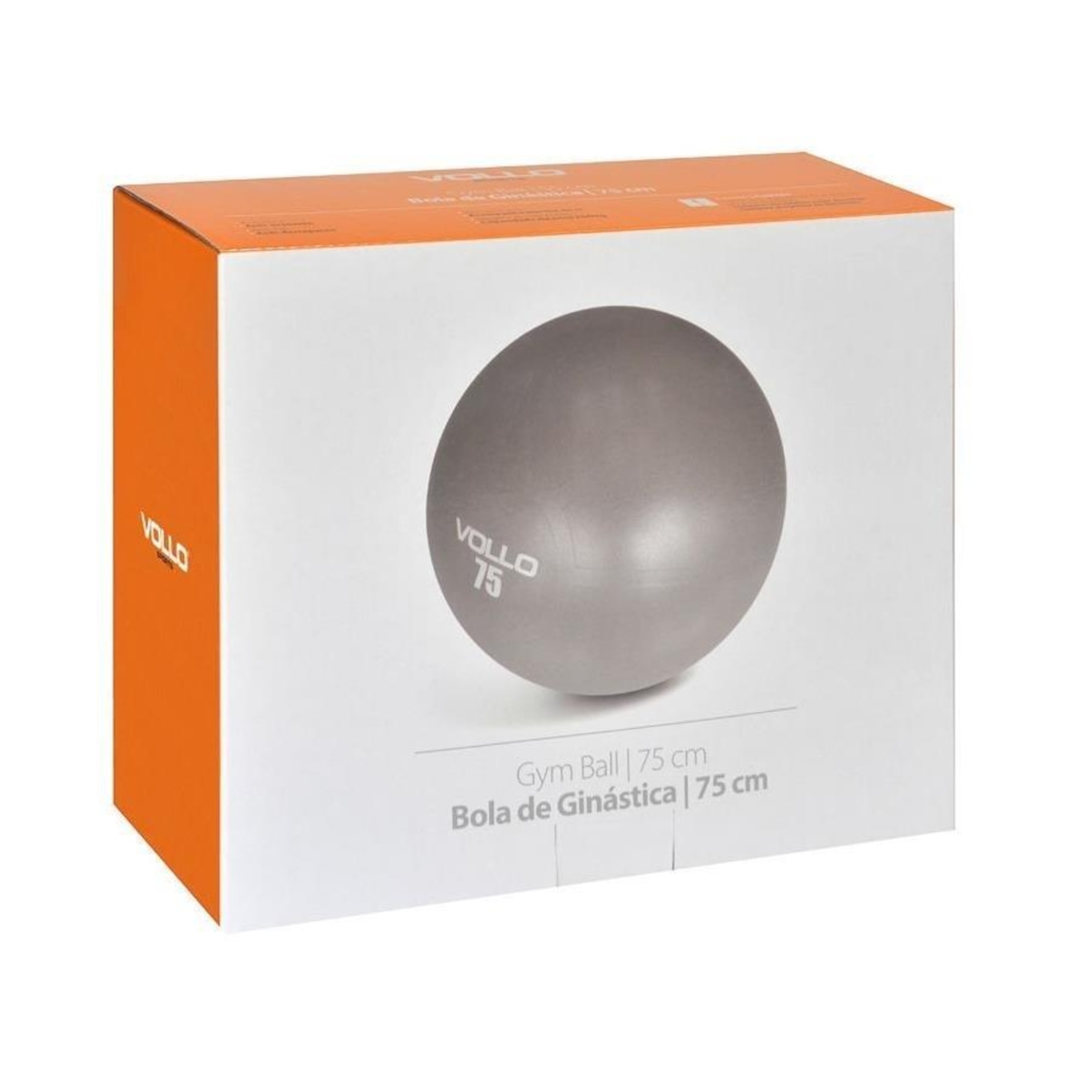 Bola de Ginástica Gym Ball 75cm - Vollo - Foto 2