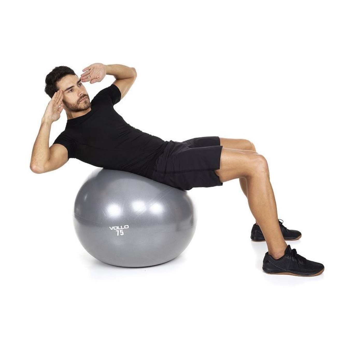 Bola de Ginástica Gym Ball 75cm - Vollo - Foto 3