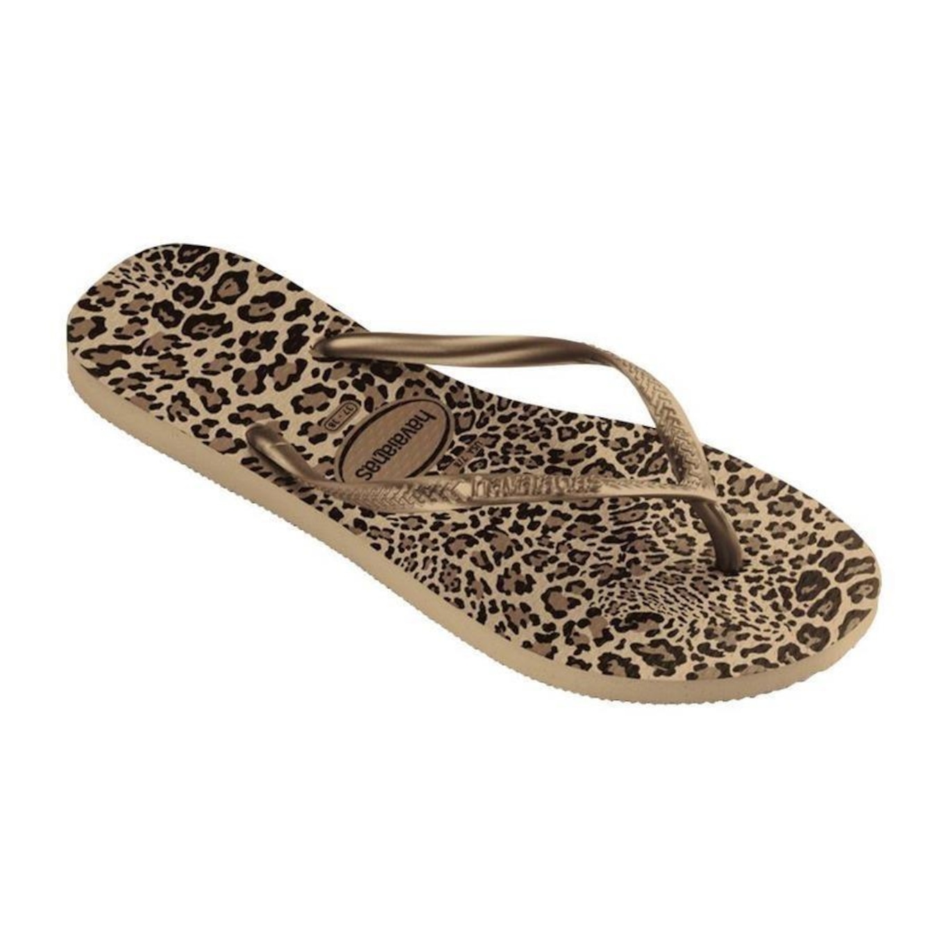 Chinelo Havaianas Slim Animals - Adulto - Foto 1