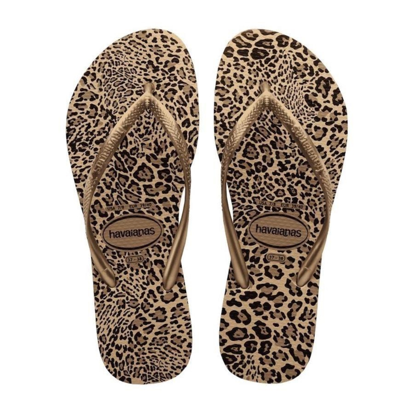 Chinelo Havaianas Slim Animals - Adulto - Foto 4