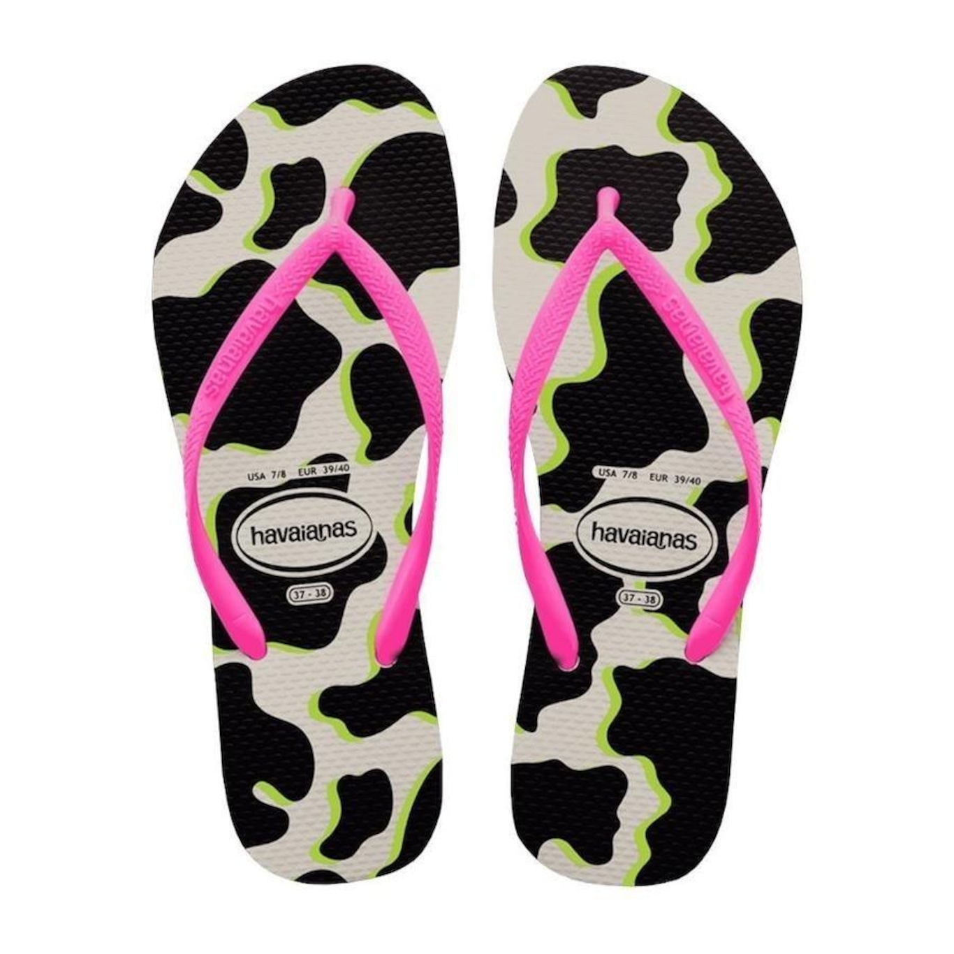 Chinelo Havaianas Slim Animals - Adulto - Foto 2