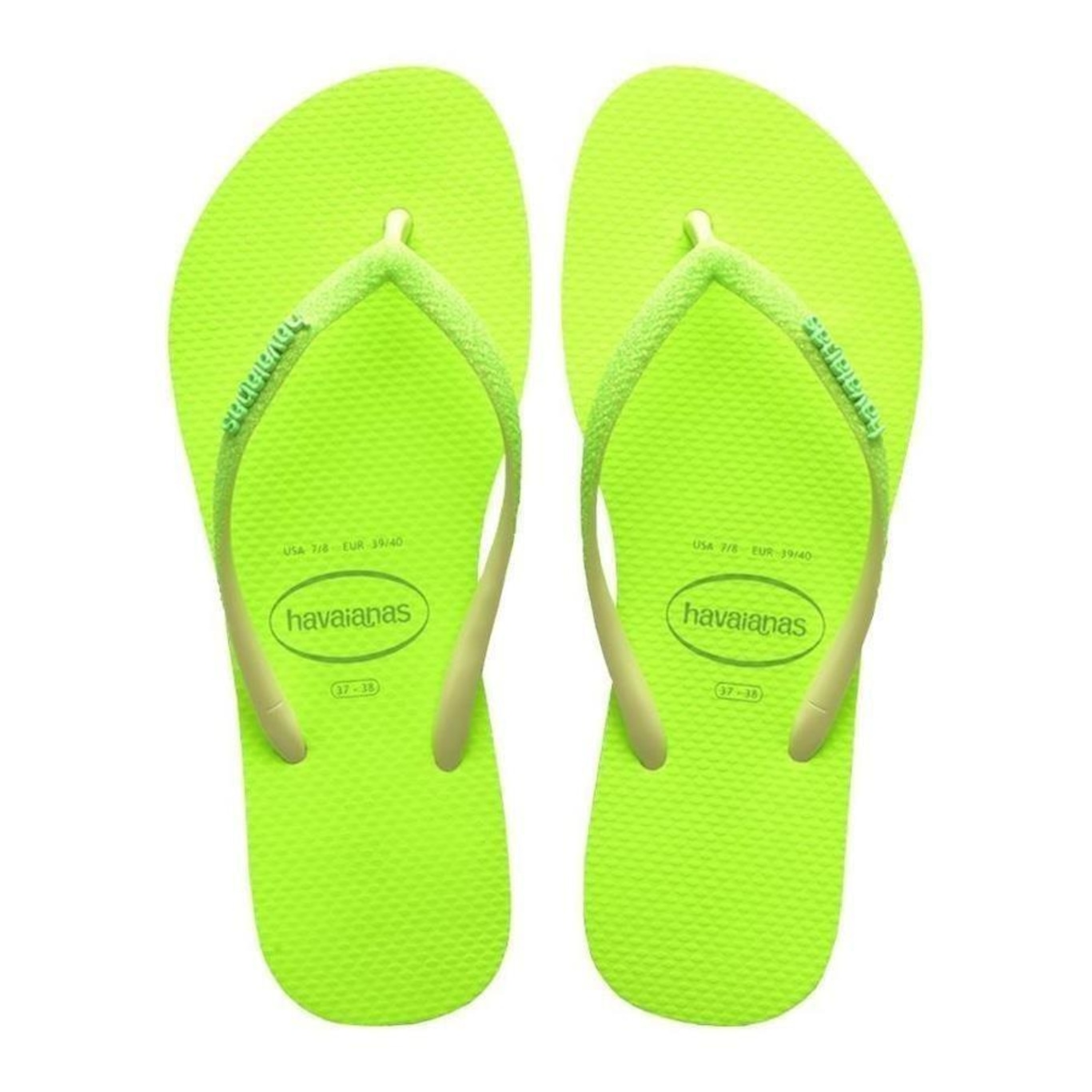 Chinelo Havaianas Slim Glitter - Unissex - Foto 1