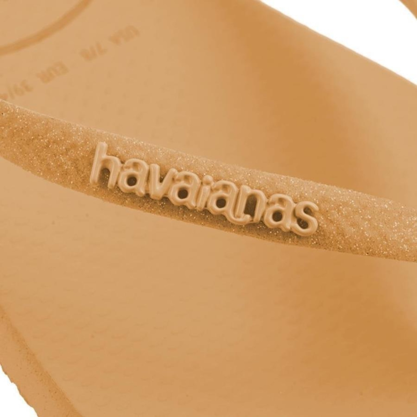 Chinelo Havaianas Slim Glitter - Unissex - Foto 1