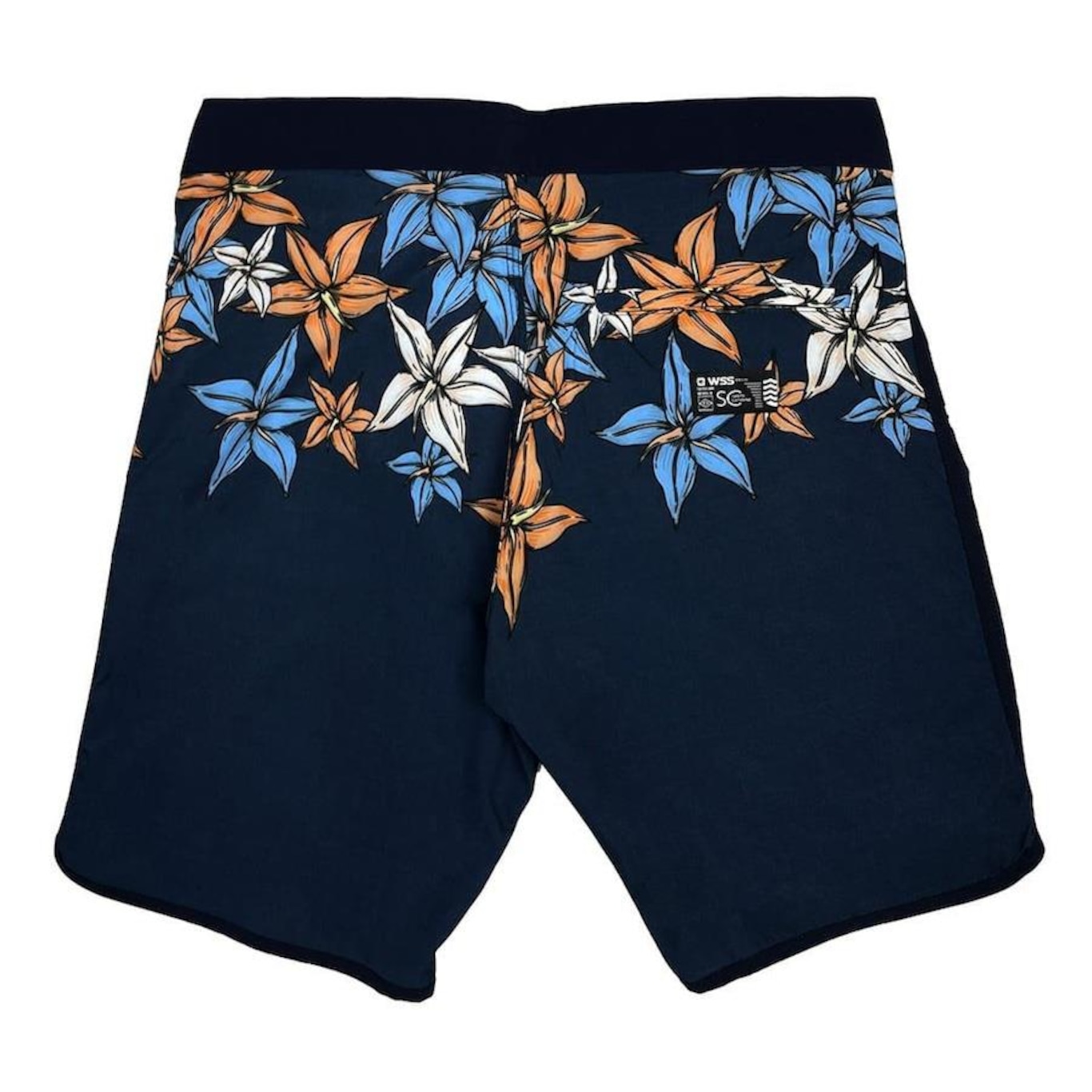 Bermuda WSS Diamond Pattern Hibisco - Masculina - Foto 4