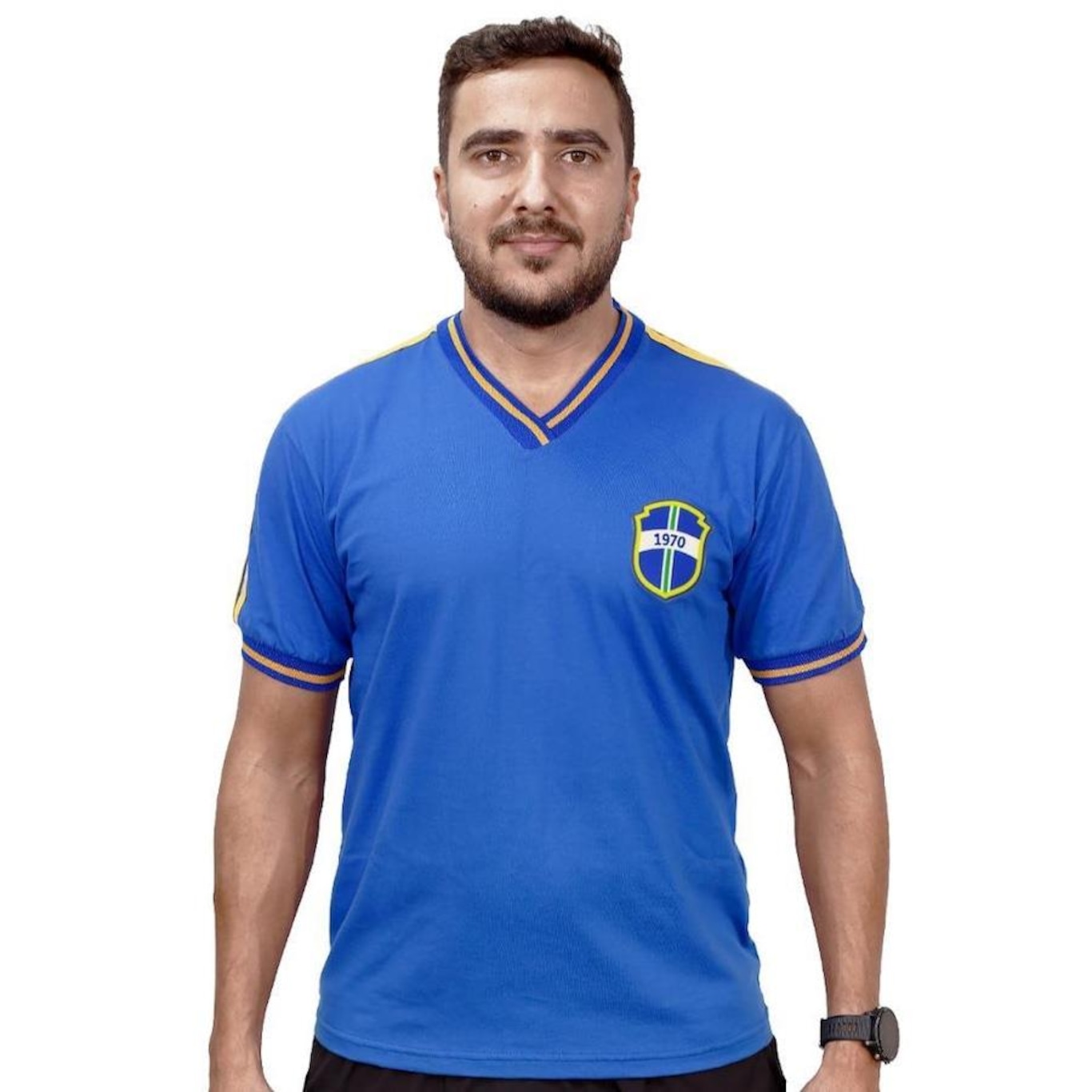 Camisa do Brasil B2 Online Básica - Masculina - Foto 1