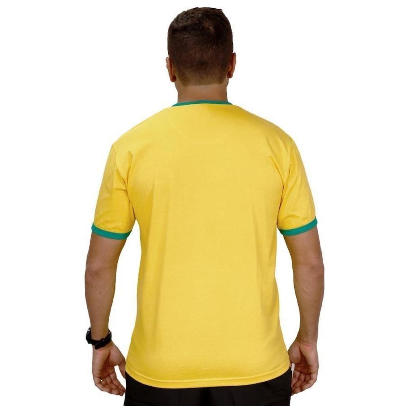 Camisa do Brasil B2 Online Básica - Masculina - Foto 4