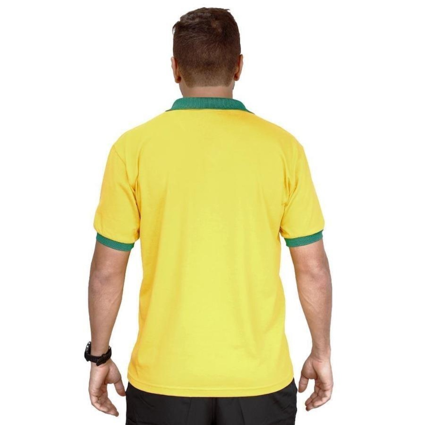 Camisa do Brasil B2 Online Básica - Masculina - Foto 4