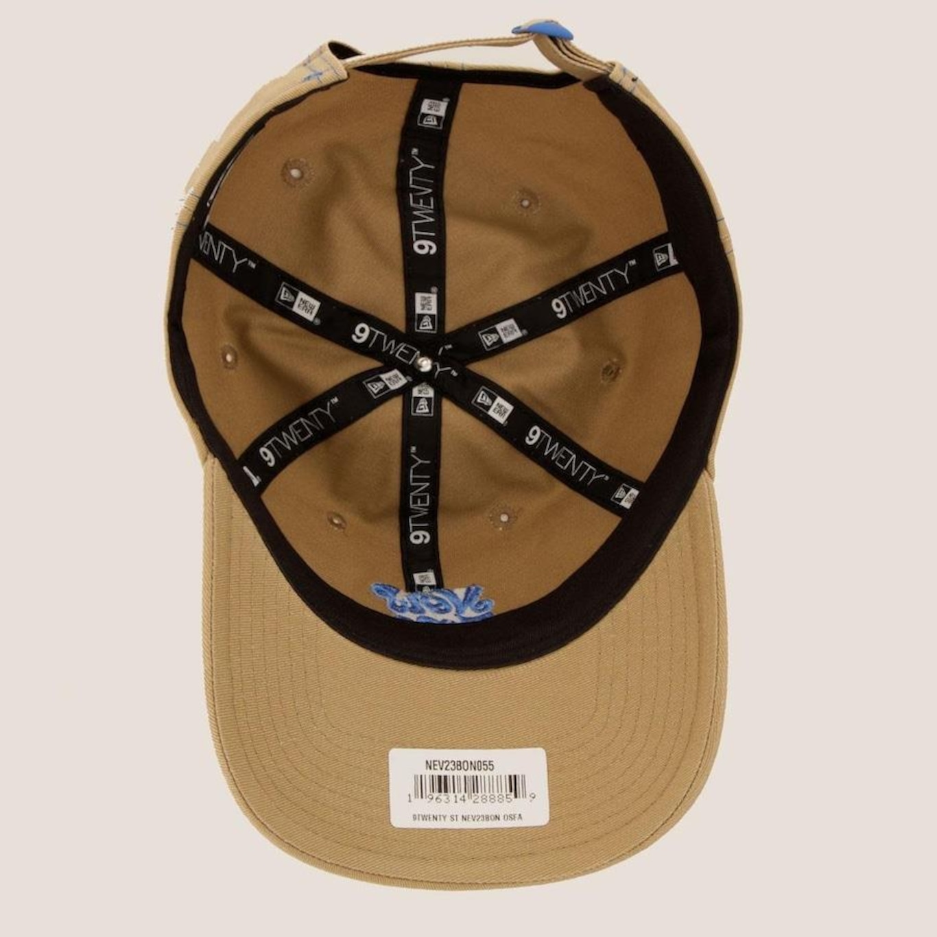 Boné Aba Curva New Era 920 Nature - Strapback - Foto 4