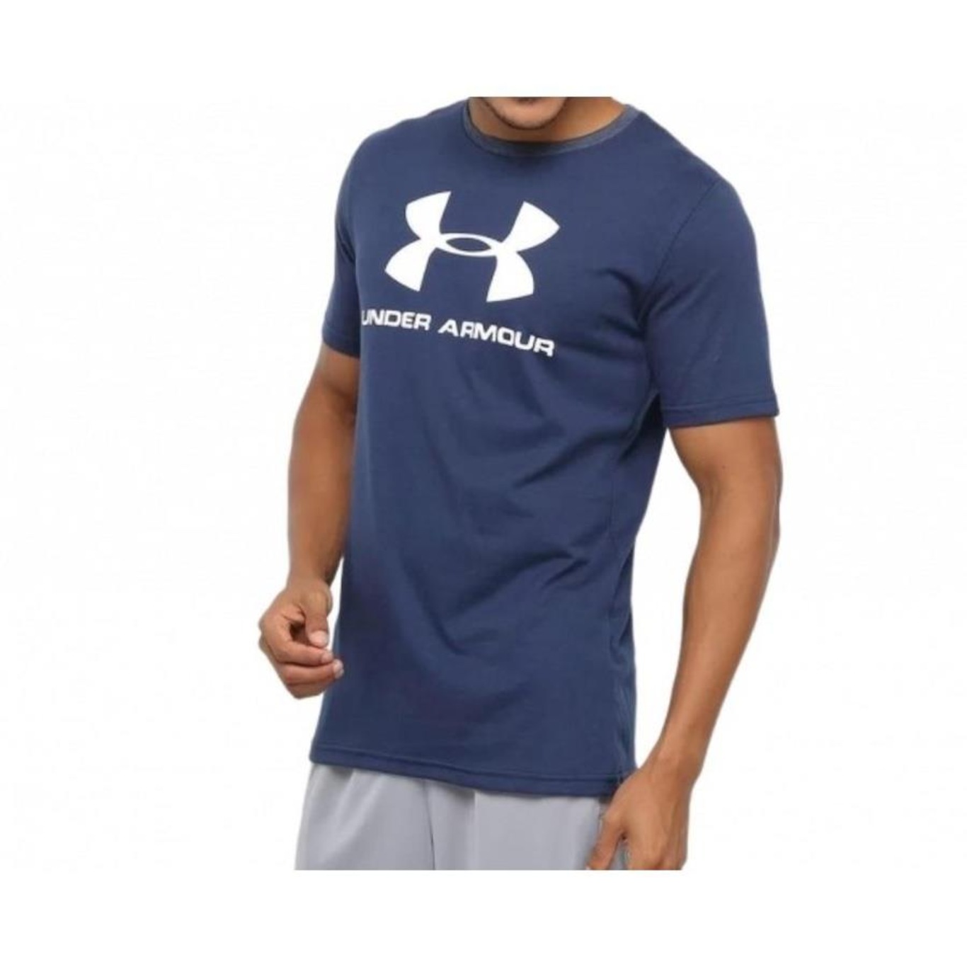 Camiseta Under Armour Sportstyle Logo - Masculina - Foto 1