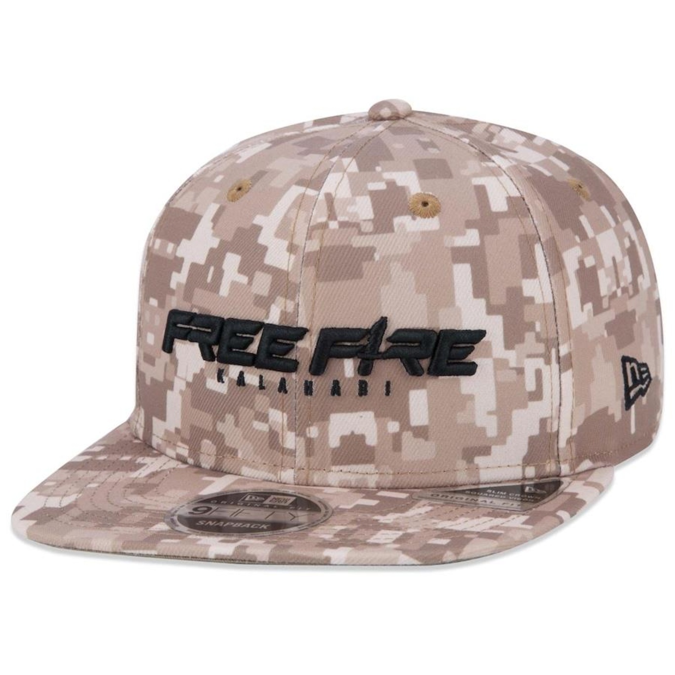 Boné Aba Reta New Era 9Fifty Original Fit Free Fire - Snapback - Adulto - Foto 1