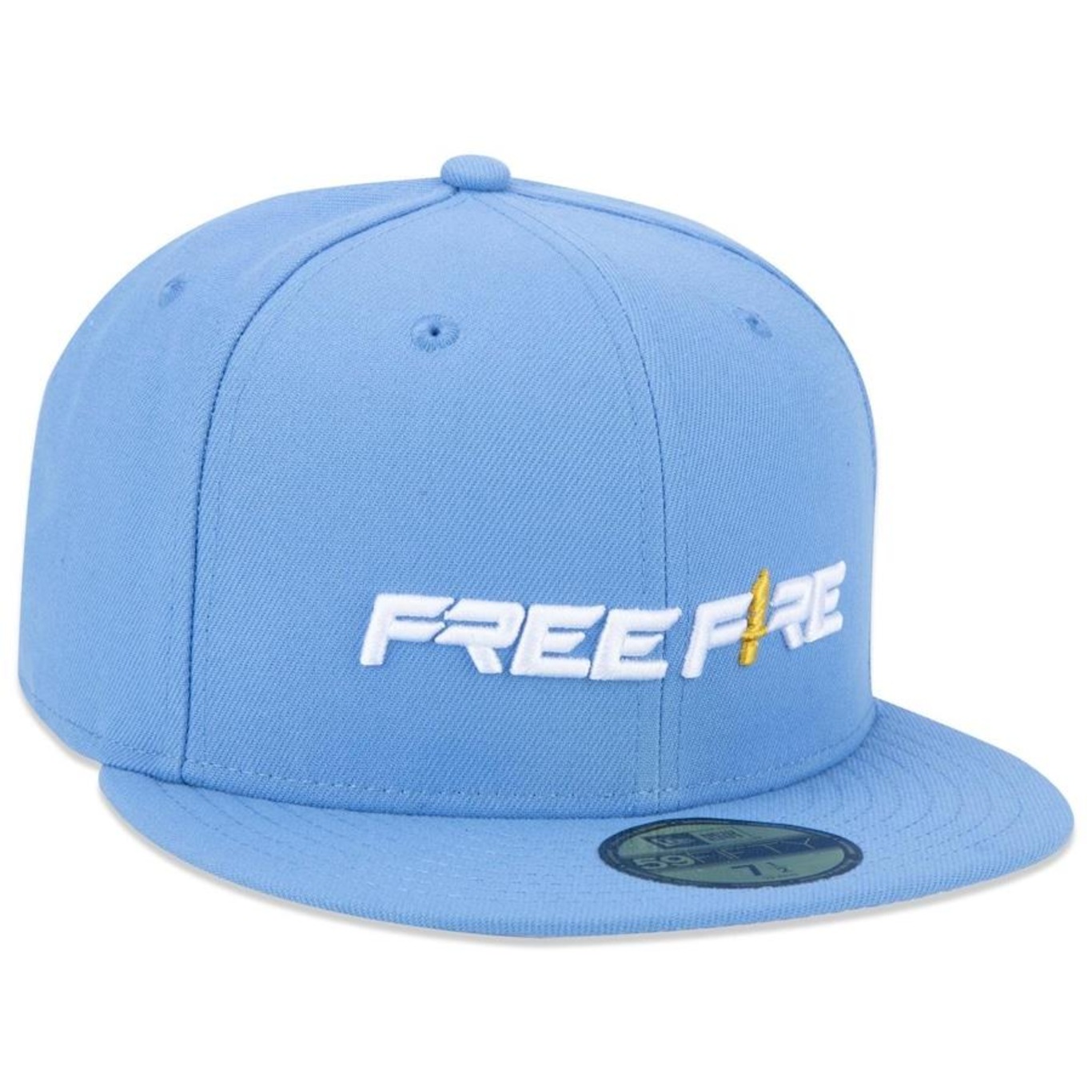 Boné Aba Reta New Era 59Fifty Free Fire - Fechado - Adulto - Foto 3