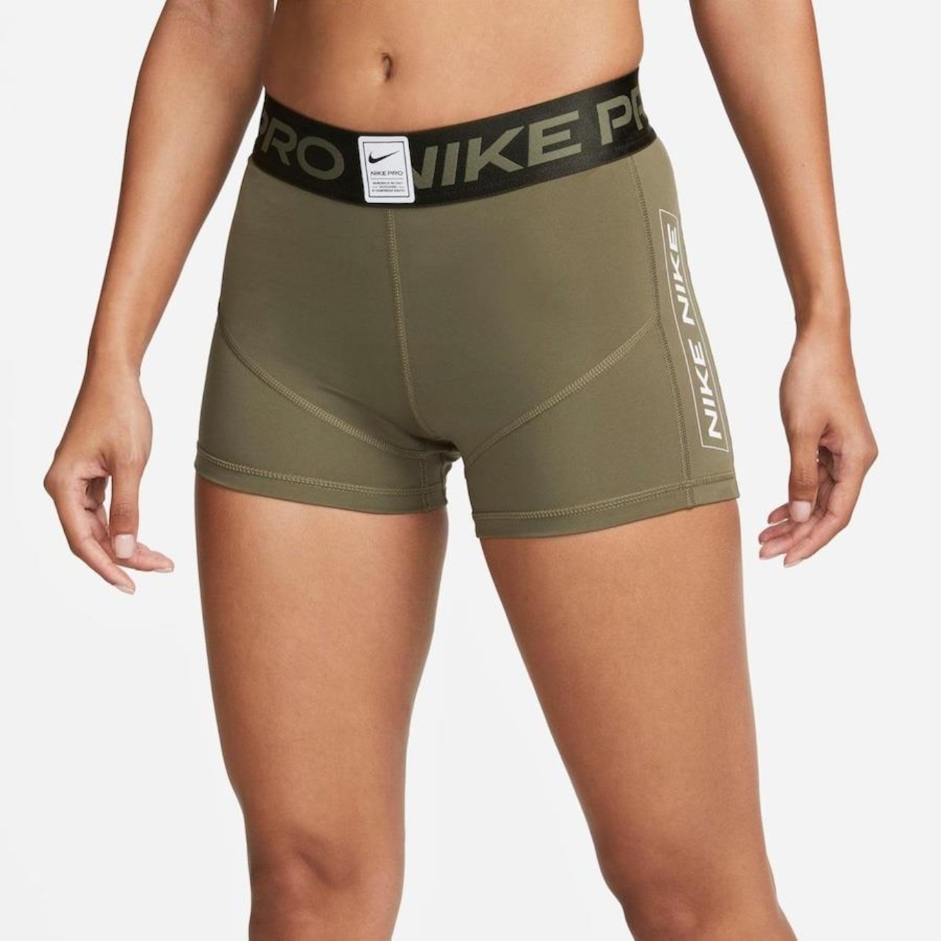 Shorts Nike Pro Dri-FIT - Feminino - Foto 2