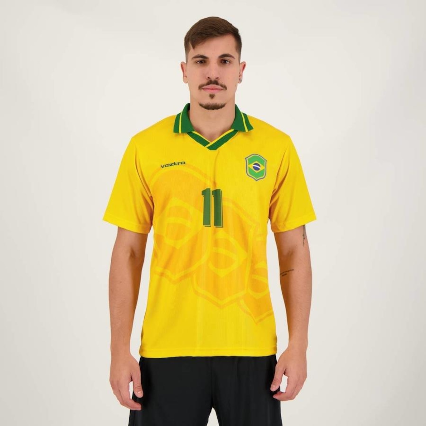 Camisa do Brasil Veztro90 - Masculina - Foto 1