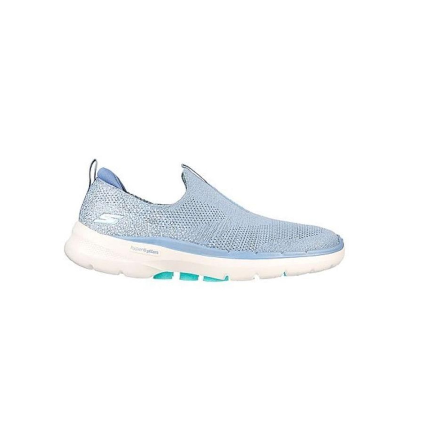 Tenis Skechers Go Walk Glimmering - Azul - Foto 1