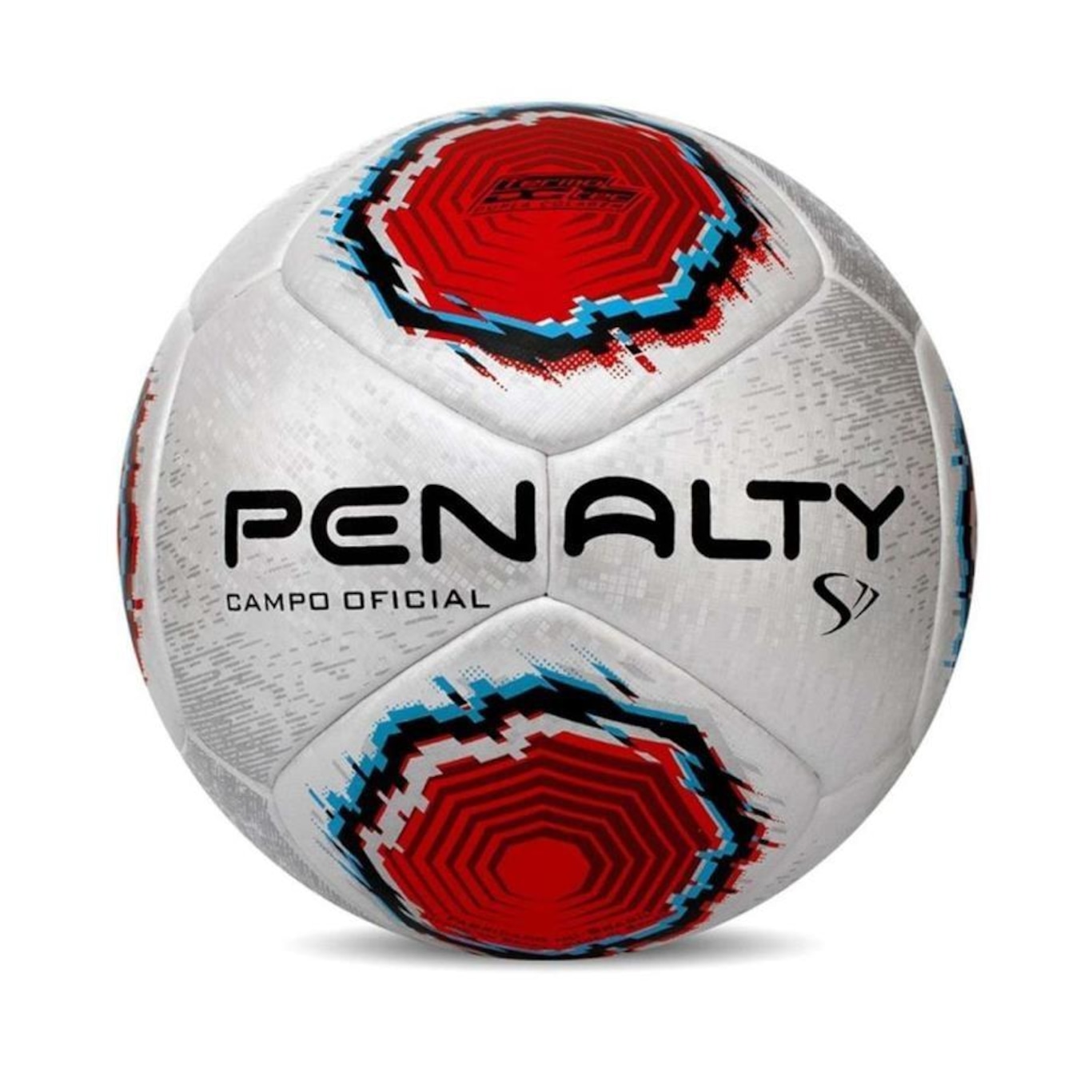 Bola de Futebol Campo Penalty Torcida XXI - Branco+Preto