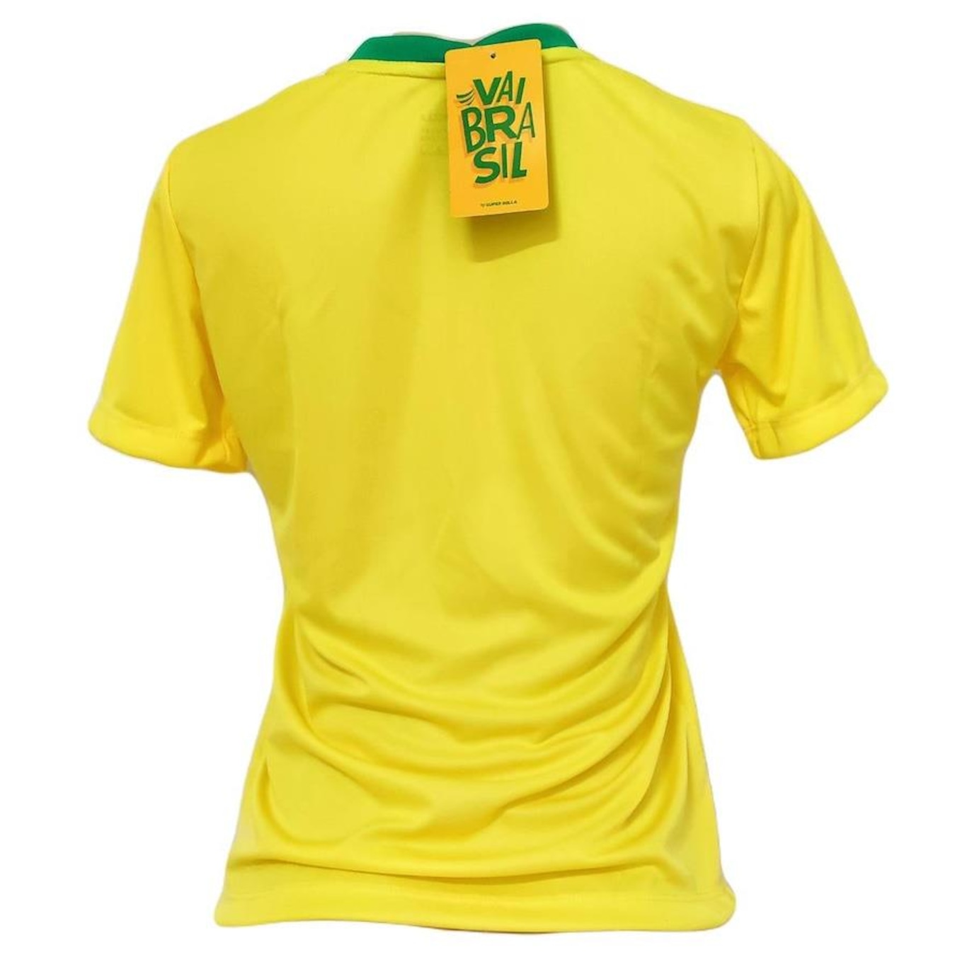 Camisa Brasil Baby Look Canarinho SuperBolla - Feminina - Foto 3