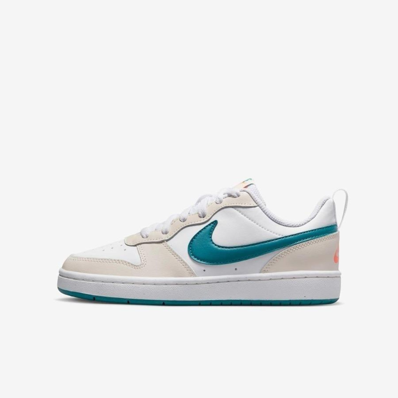 Tênis Nike Court Borough Low 2 GS - Infantil - Foto 1