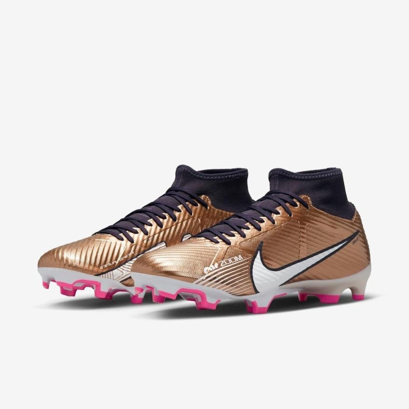 Chuteira de Campo Nike Zoom Mercurial Superfly 9 Academy - Adulto - Foto 5