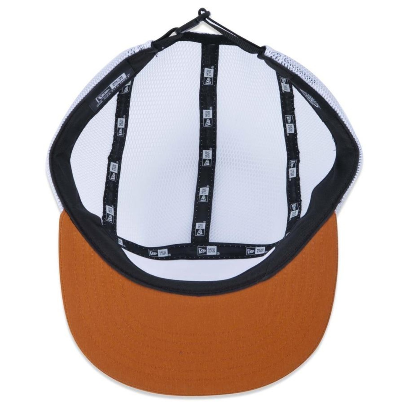 Boné Aba Reta New Era Camper Wsl Off White - Strapback - Adulto - Foto 5