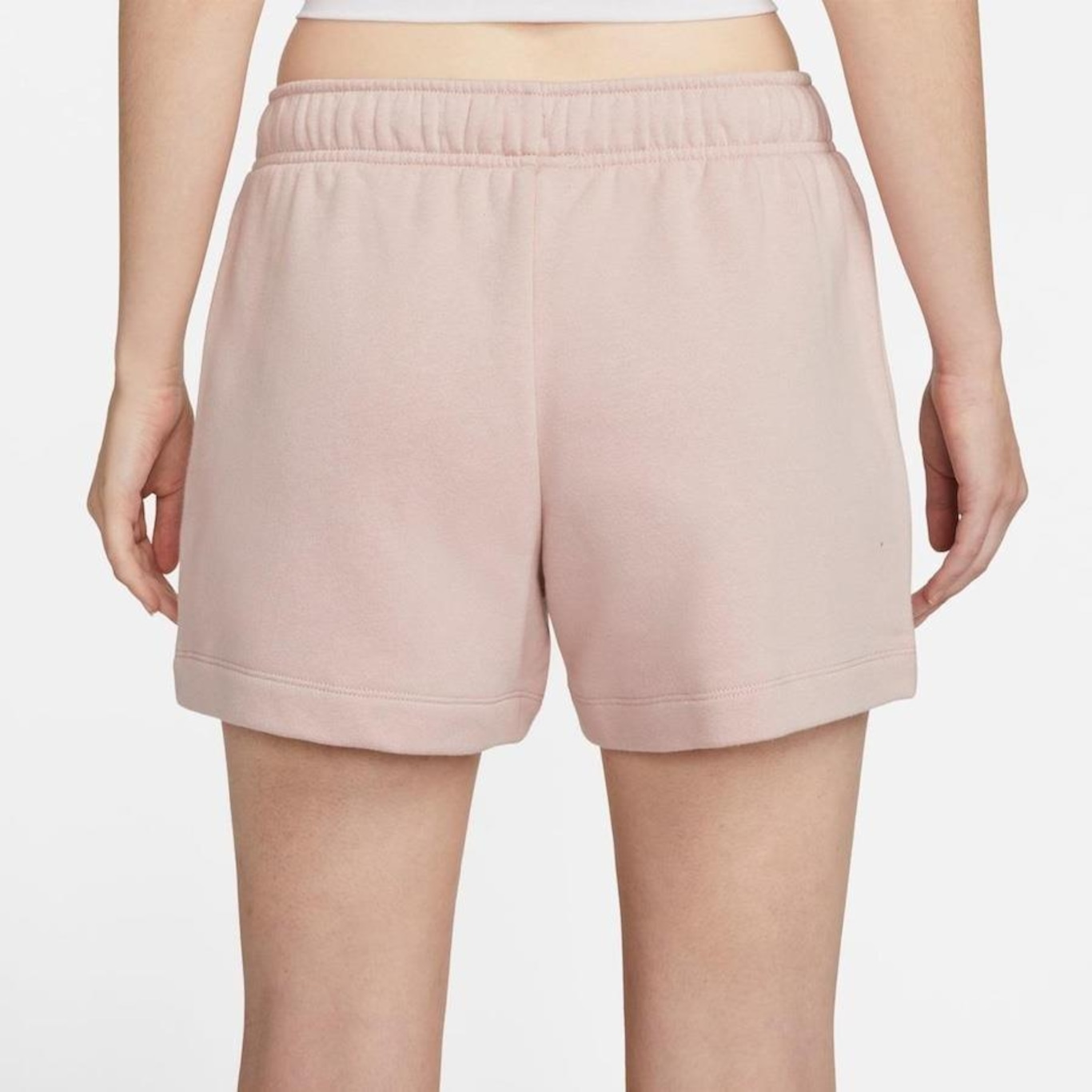 Shorts Fleece Nike Sportswear Club - Feminino - Foto 3