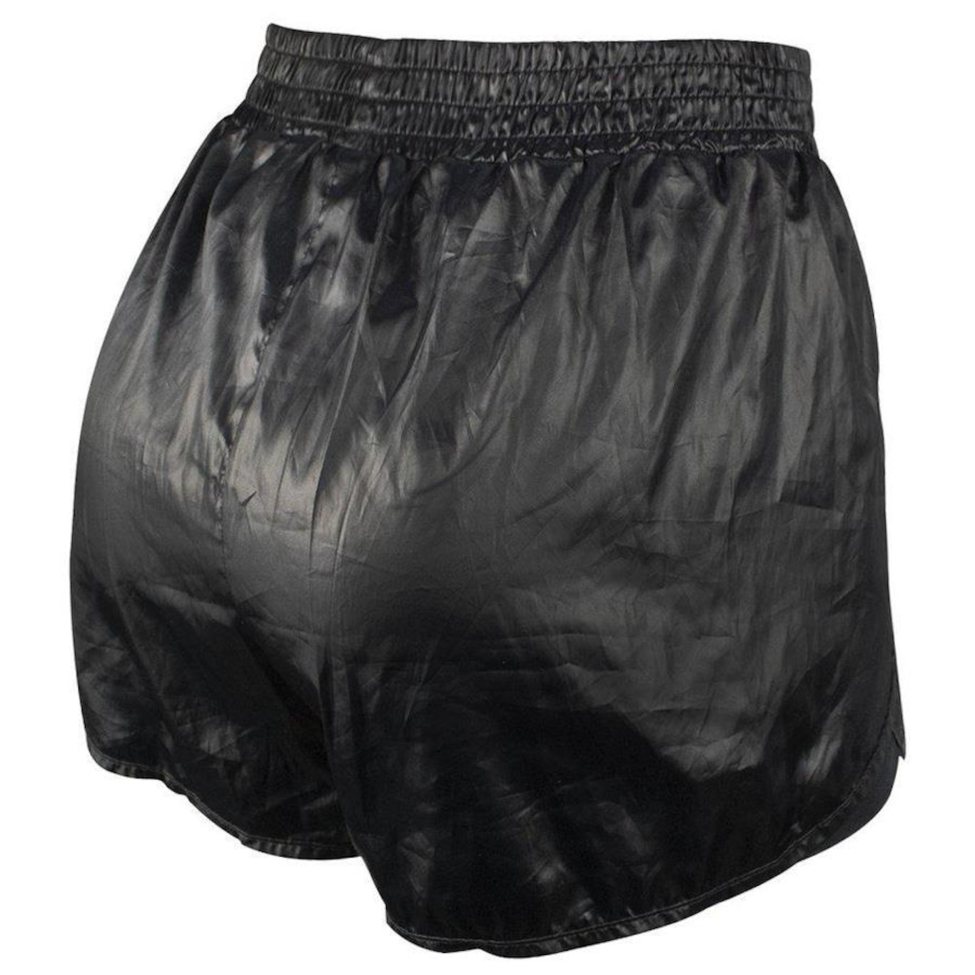 Shorts Alto Giro Ligth Shine - Feminino - Foto 1