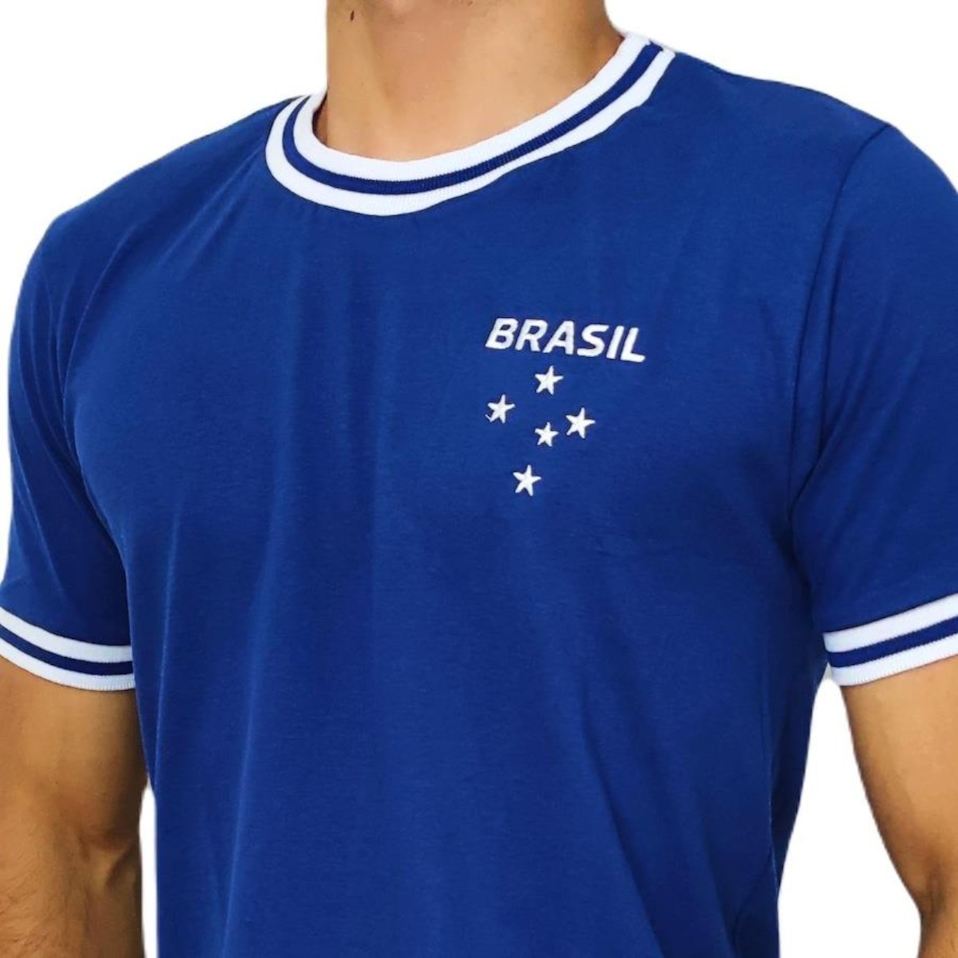 Camisa Brasil Nações RetroMania - Masculina - Foto 3