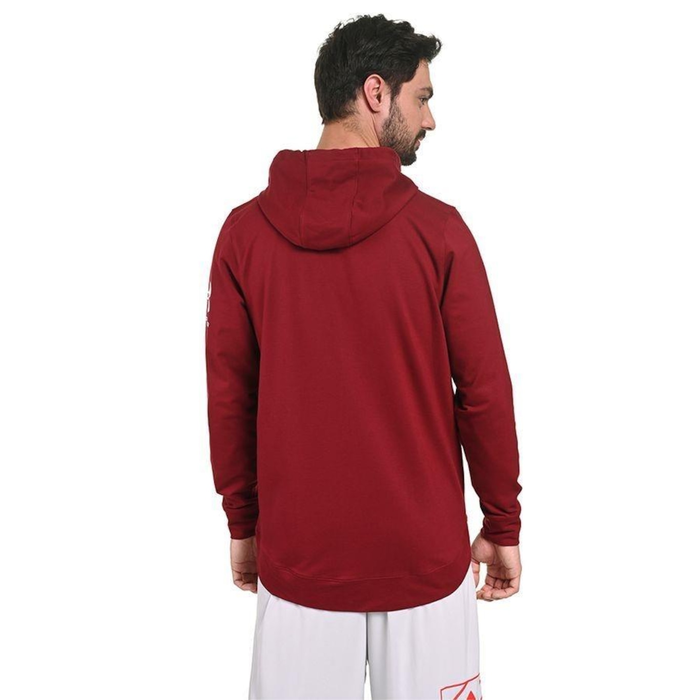 Blusão de Moletom Under Armour Rival Terry Fz Hd - Masculino - Foto 3