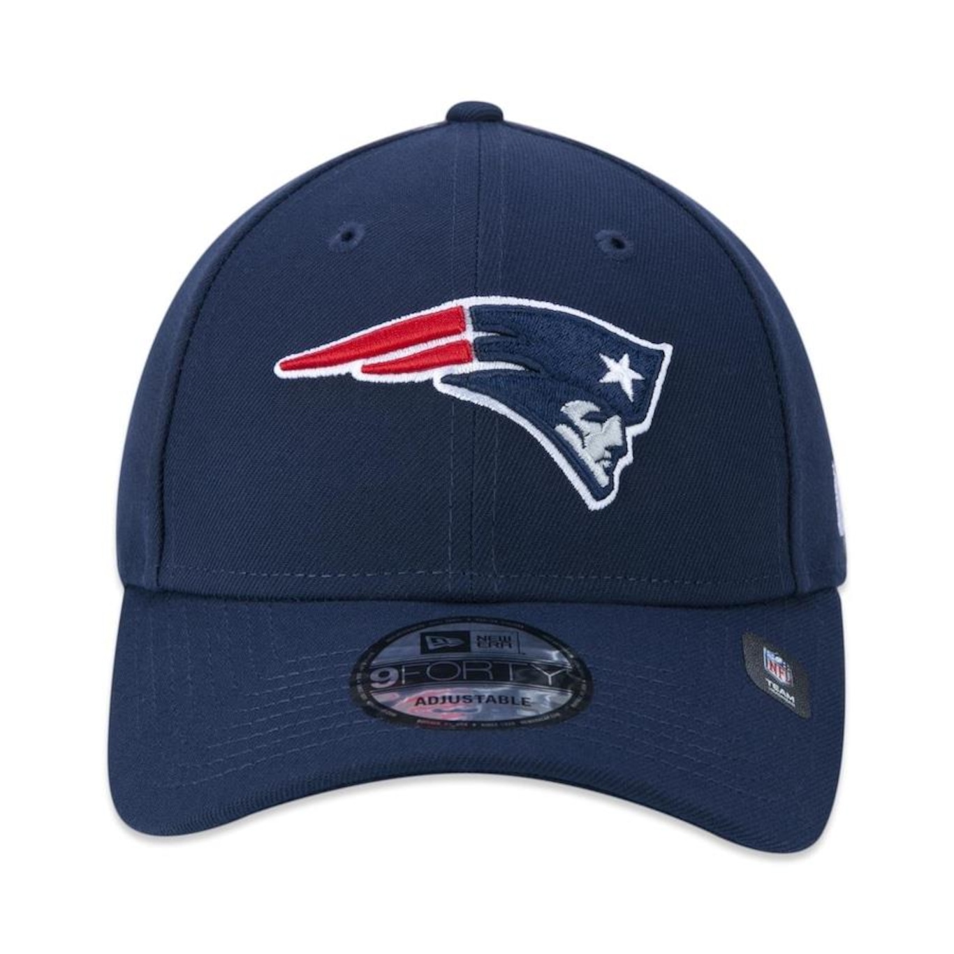 Boné Aba Curva New Era 9Forty NFL New England Patriots - Snapback - Adulto - Foto 2