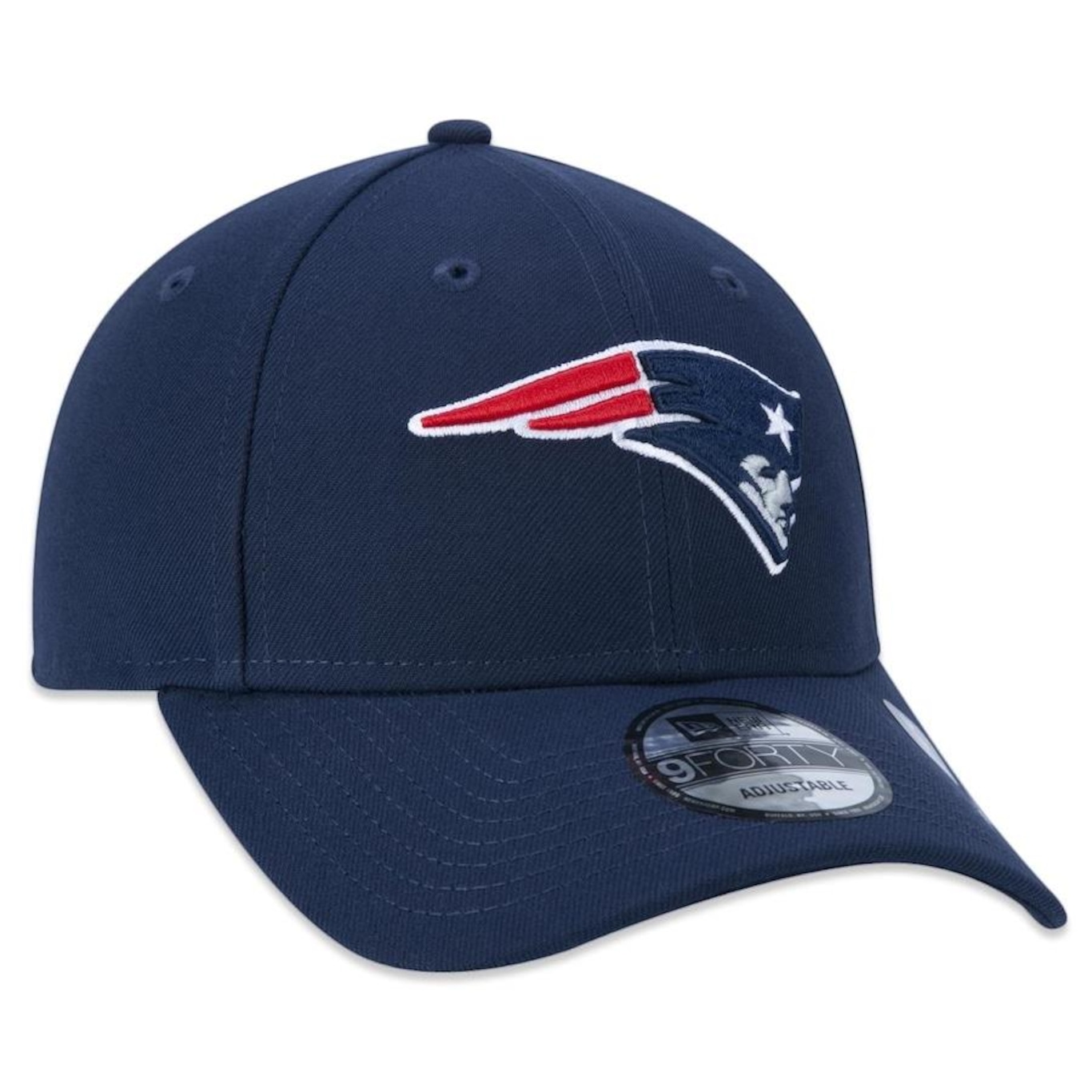 Boné Aba Curva New Era 9Forty NFL New England Patriots - Snapback - Adulto - Foto 3