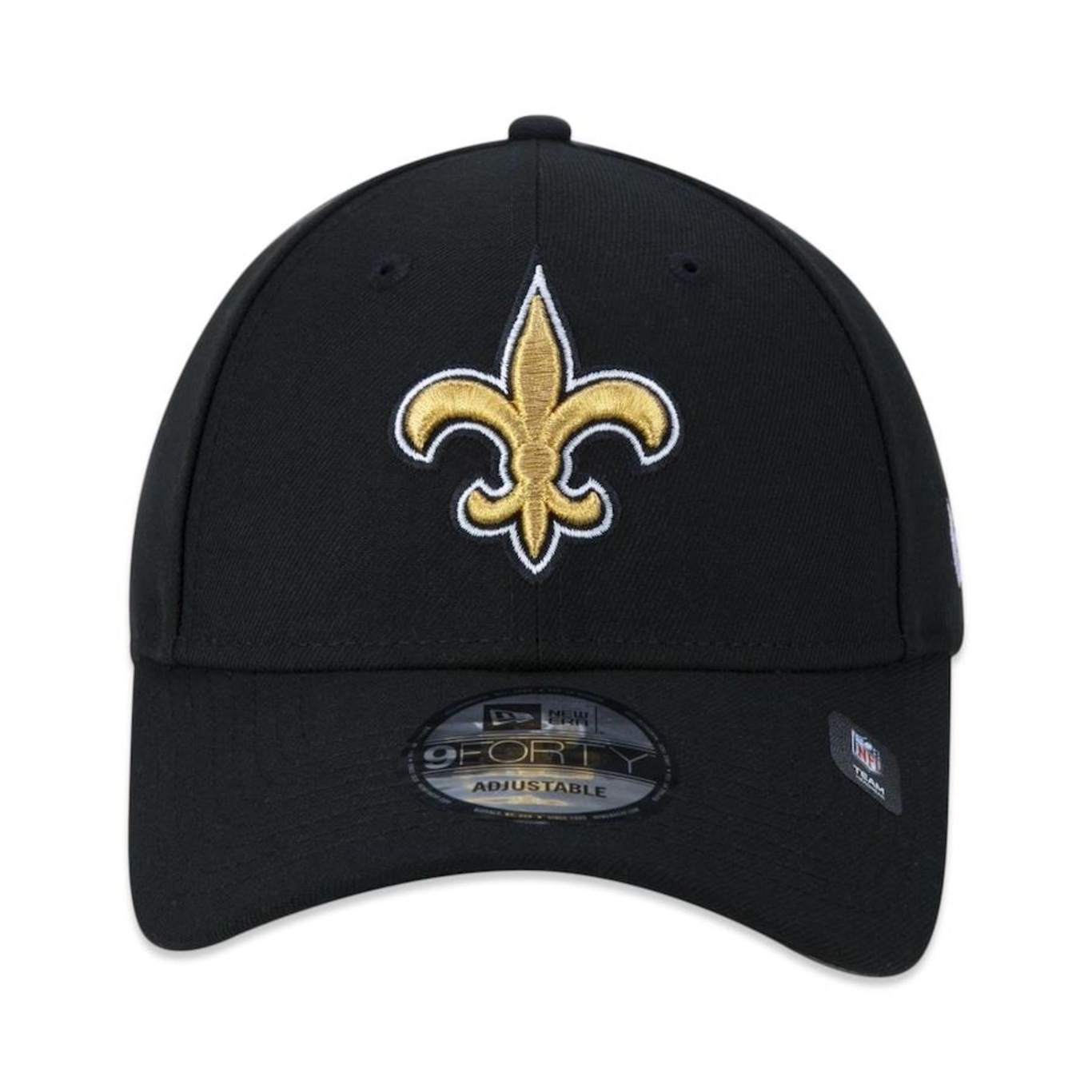 Boné Aba Curva New Era 9Forty NFL New Orleans Saints - Snapback - Adulto - Foto 2