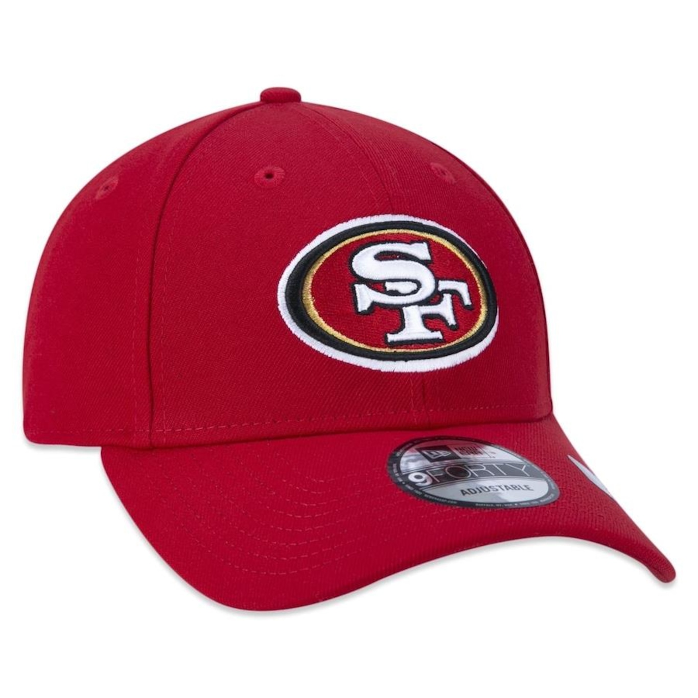 Boné Aba Curva New Era 9Forty NFL San Francisco 49Ers - Snapback - Adulto - Foto 3