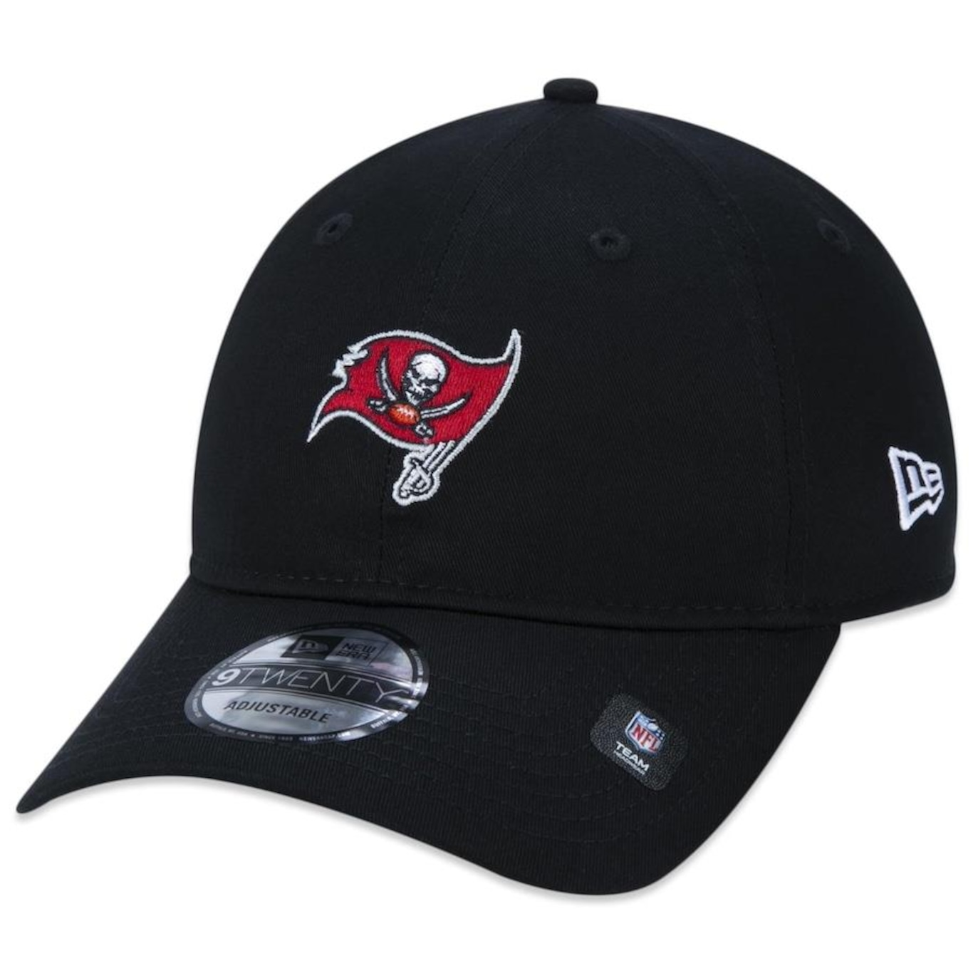 Boné Aba Curva New Era 9Twenty NFL Tampa Bay Buccaneers - Strapback - Adulto - Foto 1