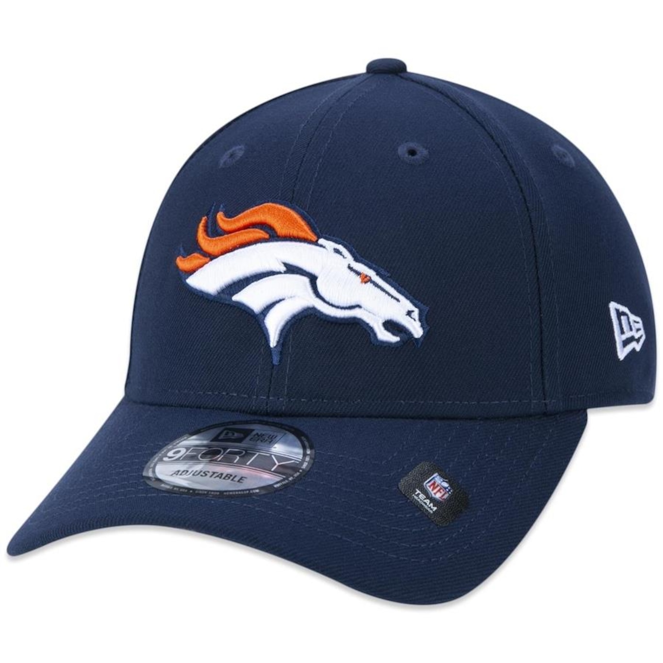 Boné Aba Curva New Era 9Forty NFL Denver Broncos - Snapback - Adulto - Foto 1